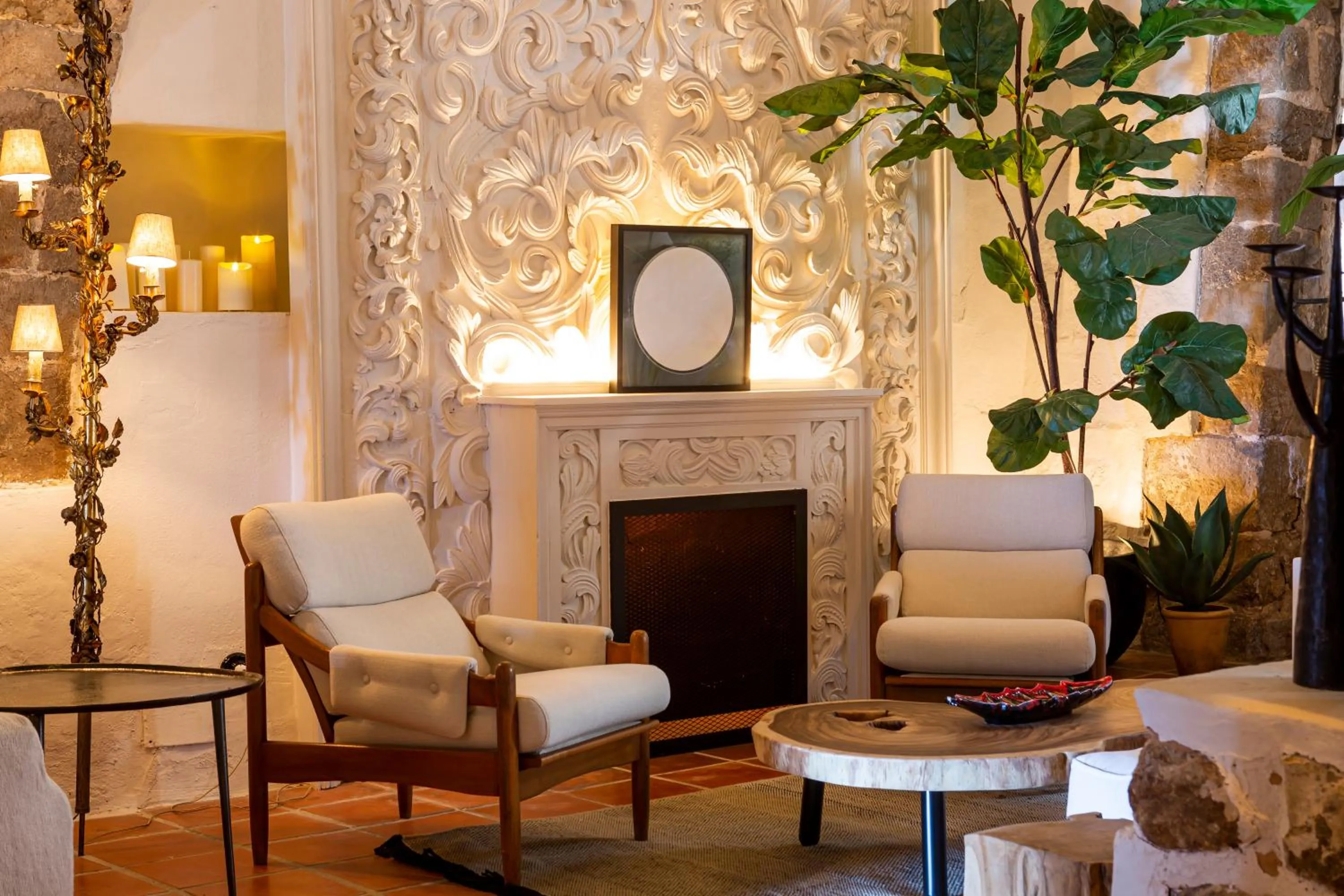 Lobby or reception in Hotel La Torre del Canonigo - Small Luxury Hotels