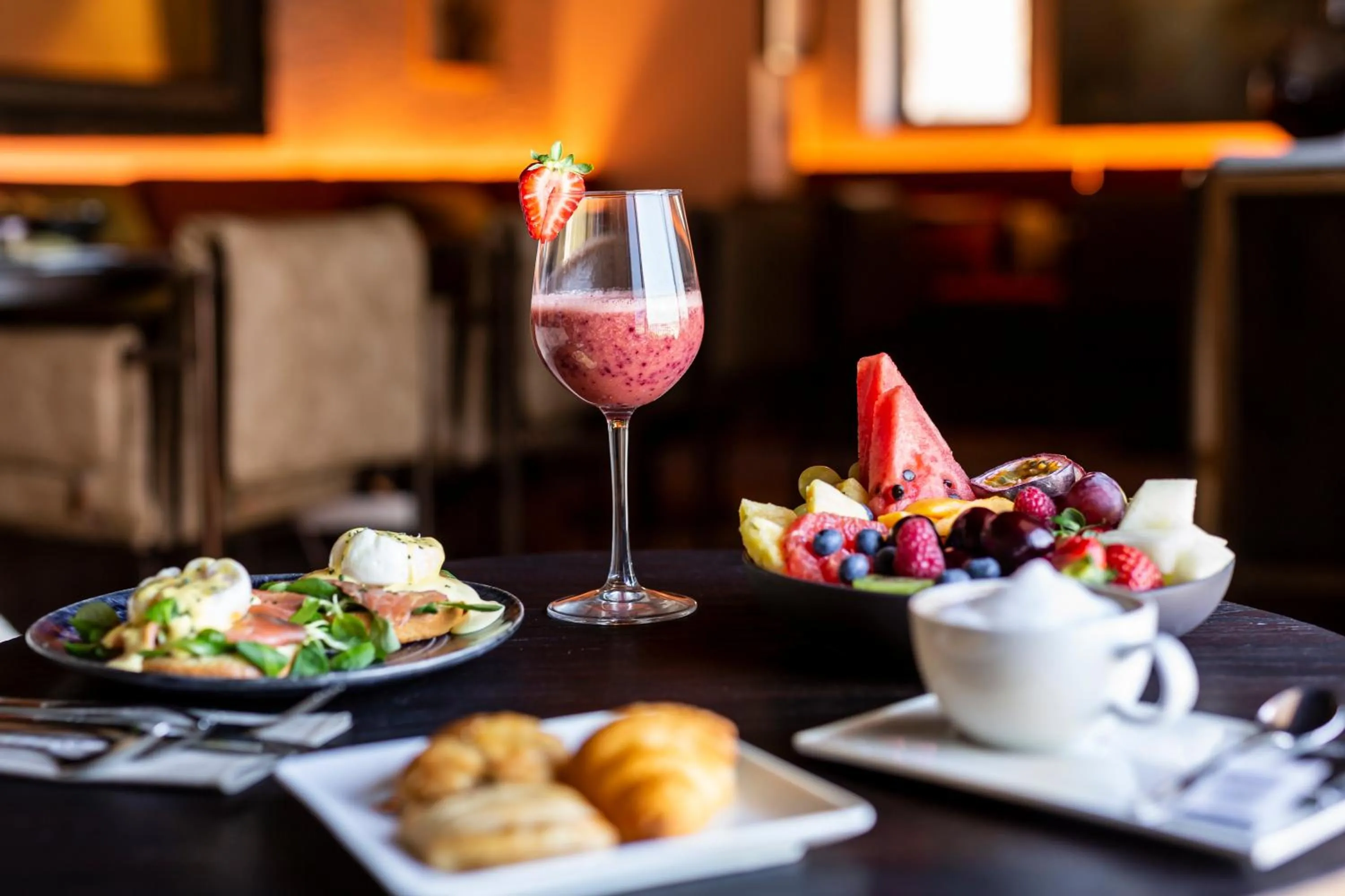 Food and drinks in Hotel La Torre del Canonigo - Small Luxury Hotels