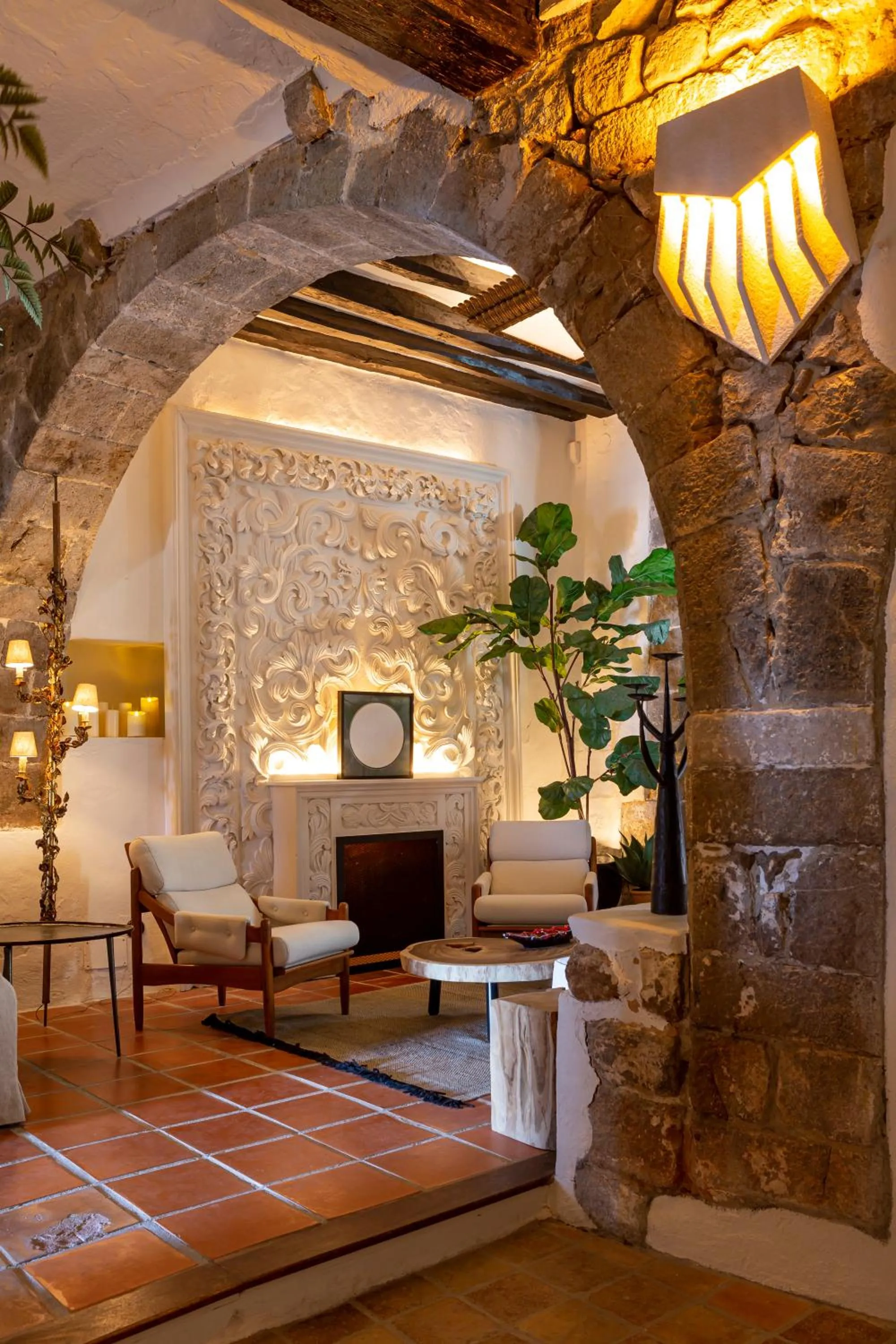 Lobby or reception in Hotel La Torre del Canonigo - Small Luxury Hotels