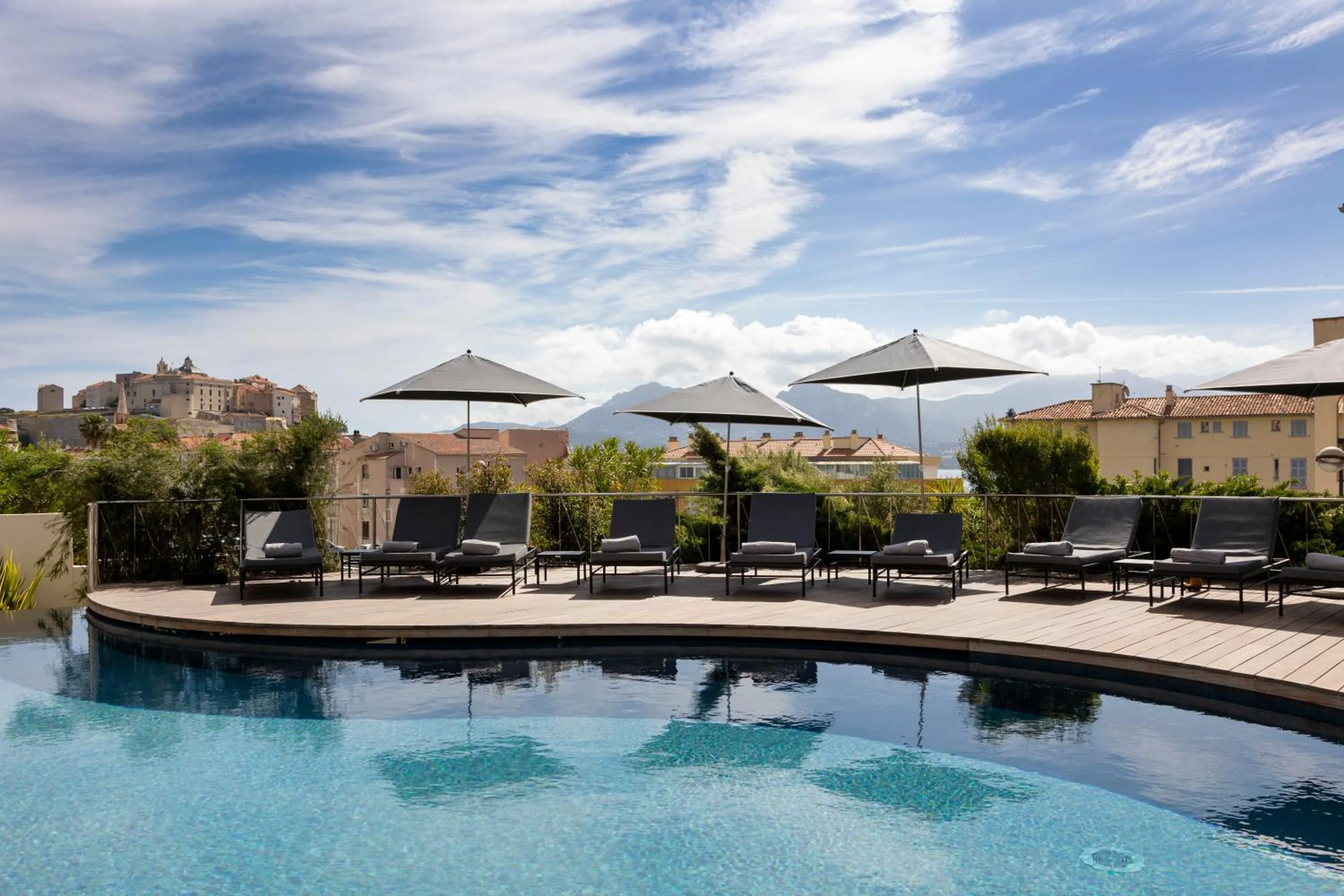 Swimming pool in Hotel L'Acquale