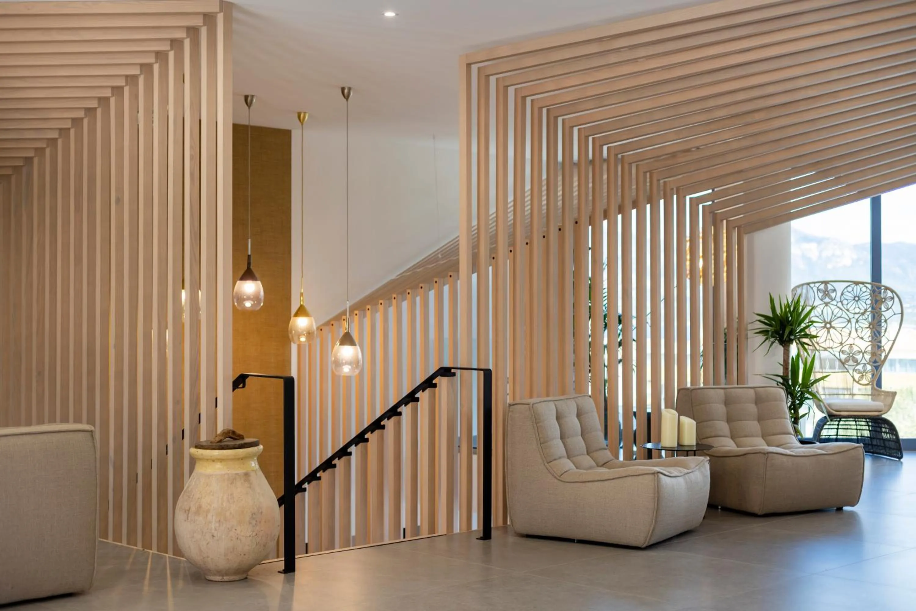 Lobby or reception in Hotel L'Acquale