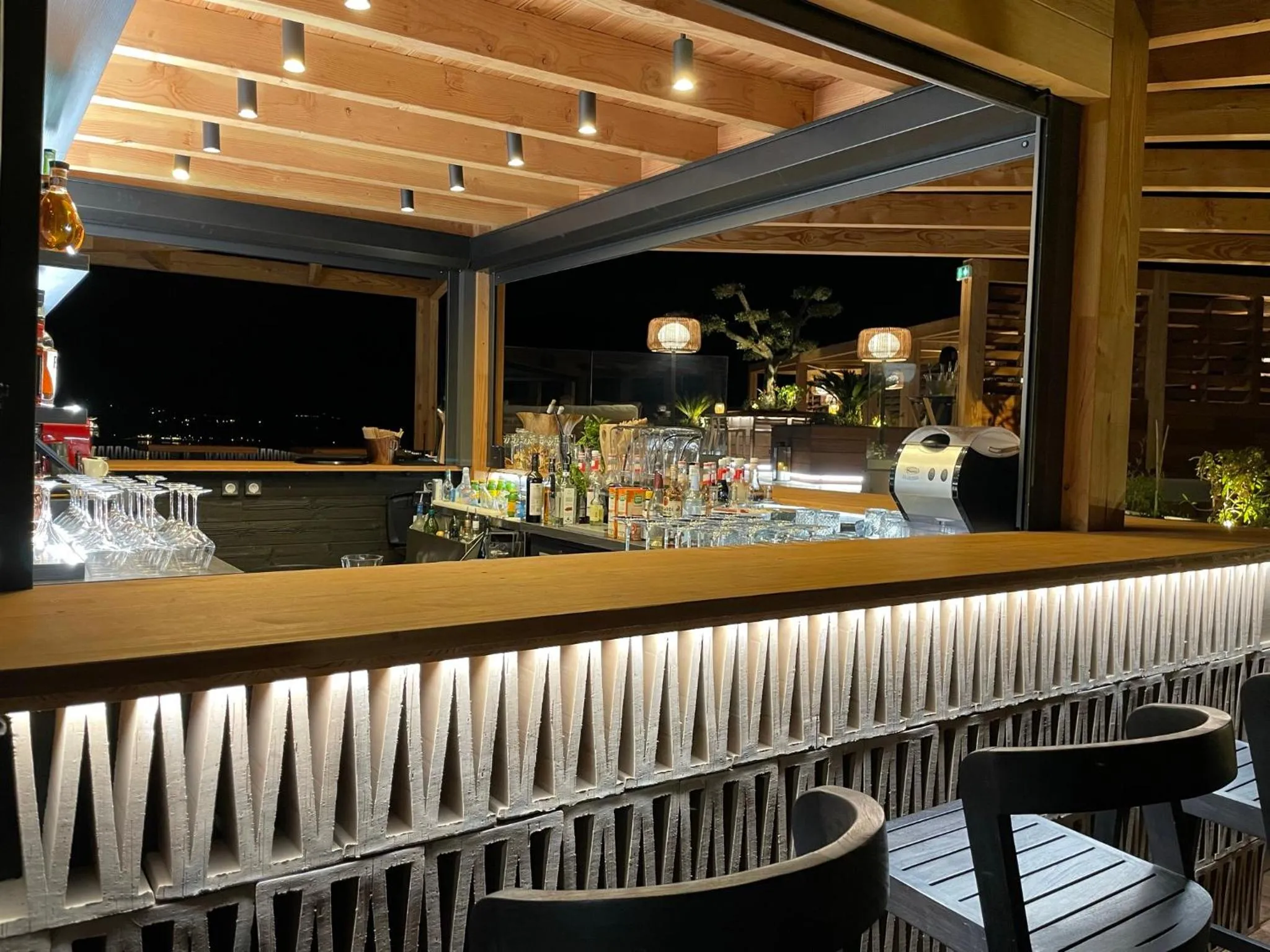 Patio in Hotel L'Acquale