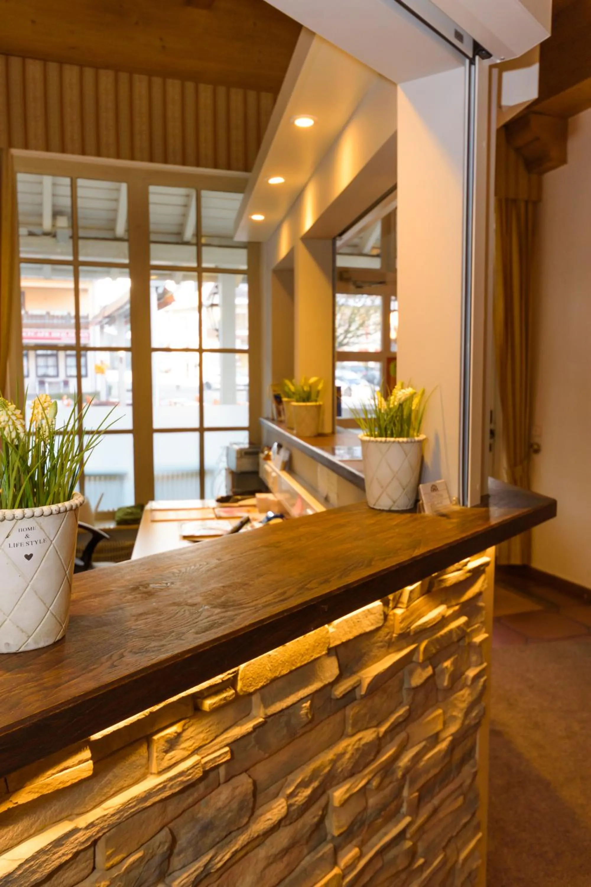 Lobby or reception in Landhotel Ölmühle