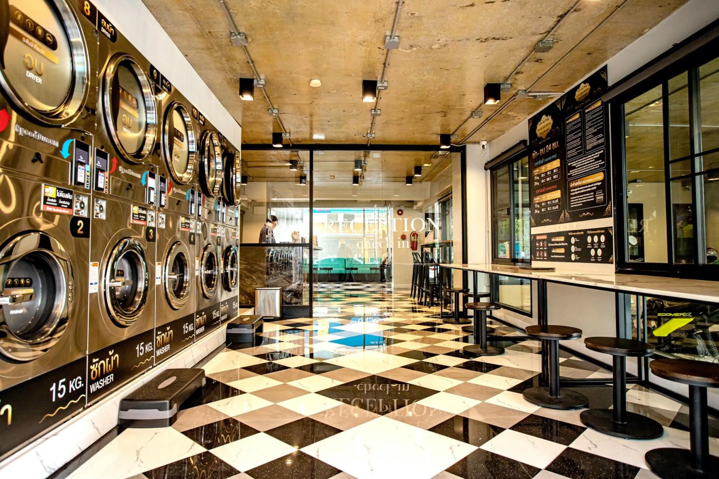 laundry in Travelier Hostel