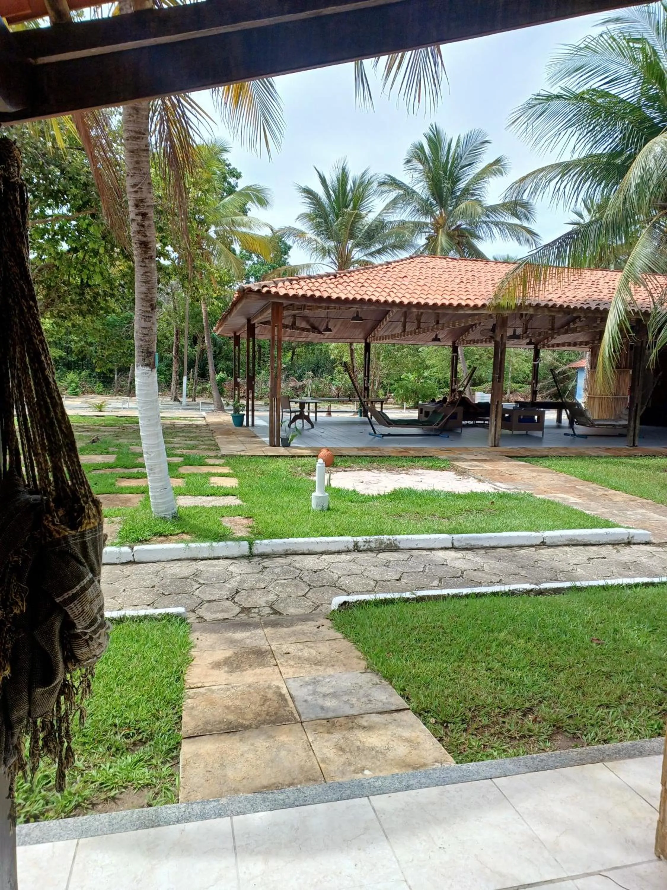 Inner courtyard view in Orla Nautica