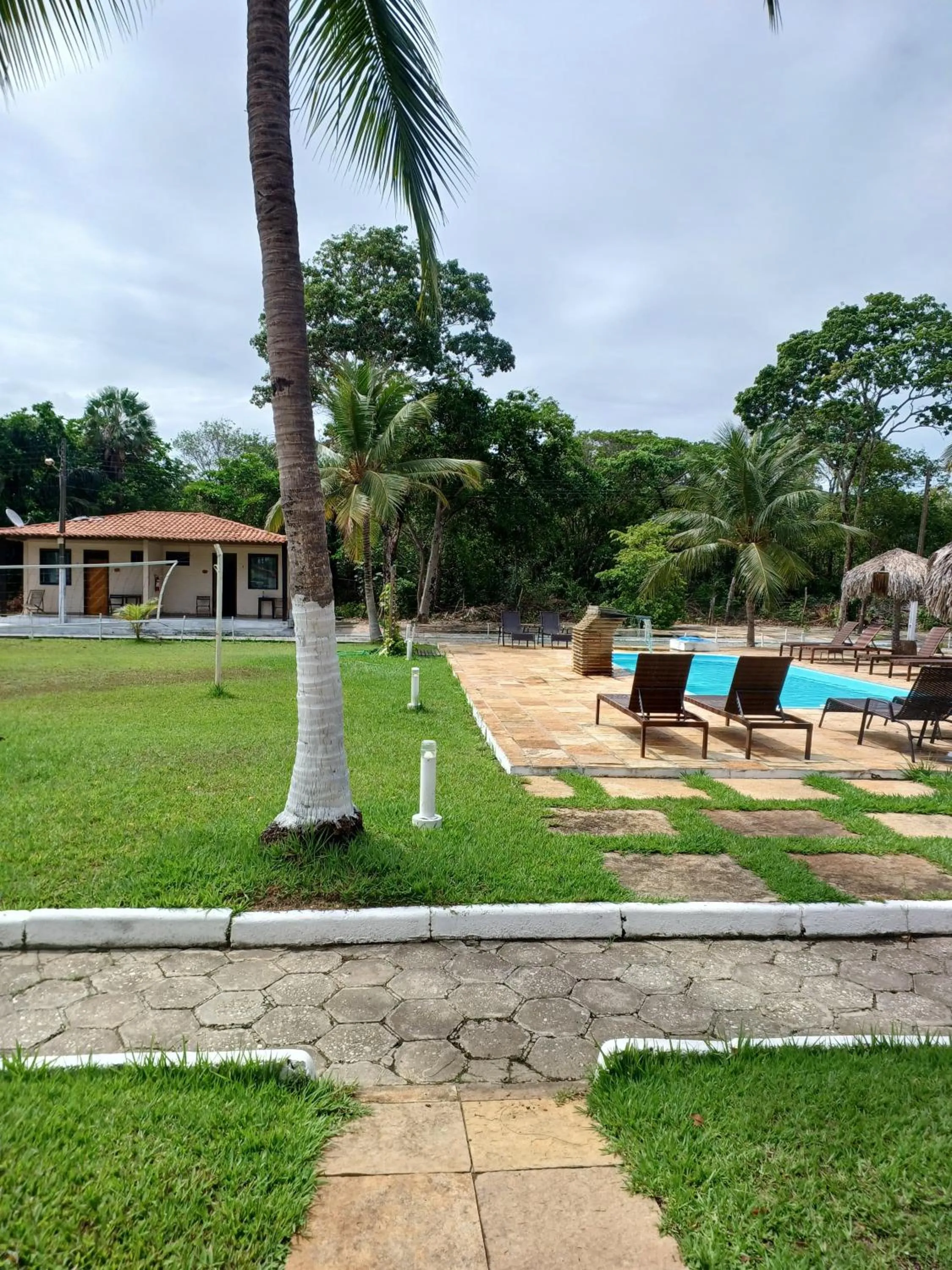 Inner courtyard view in Orla Nautica