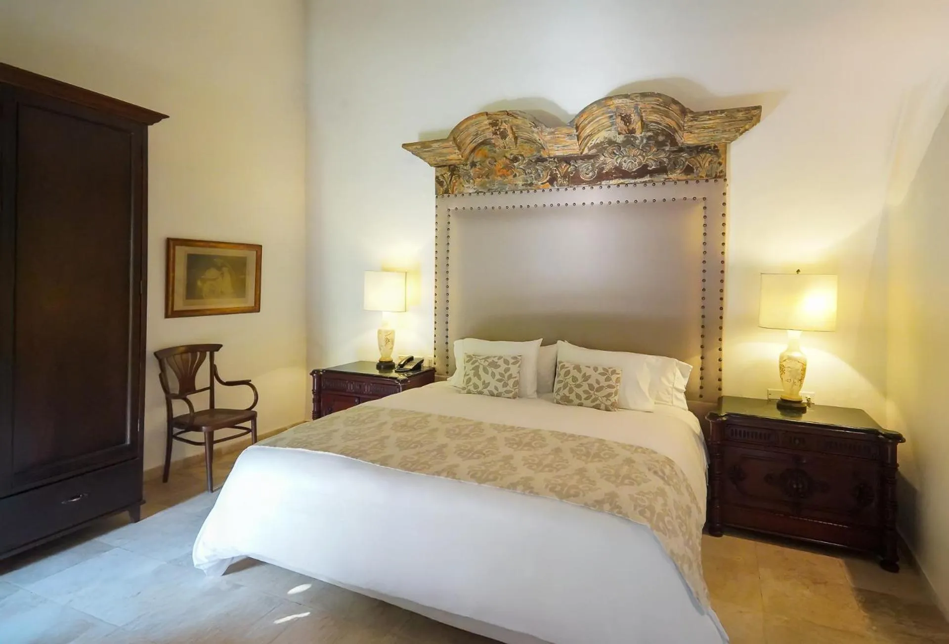 Bed in Hotel Boutique Casa Del Arzobispado