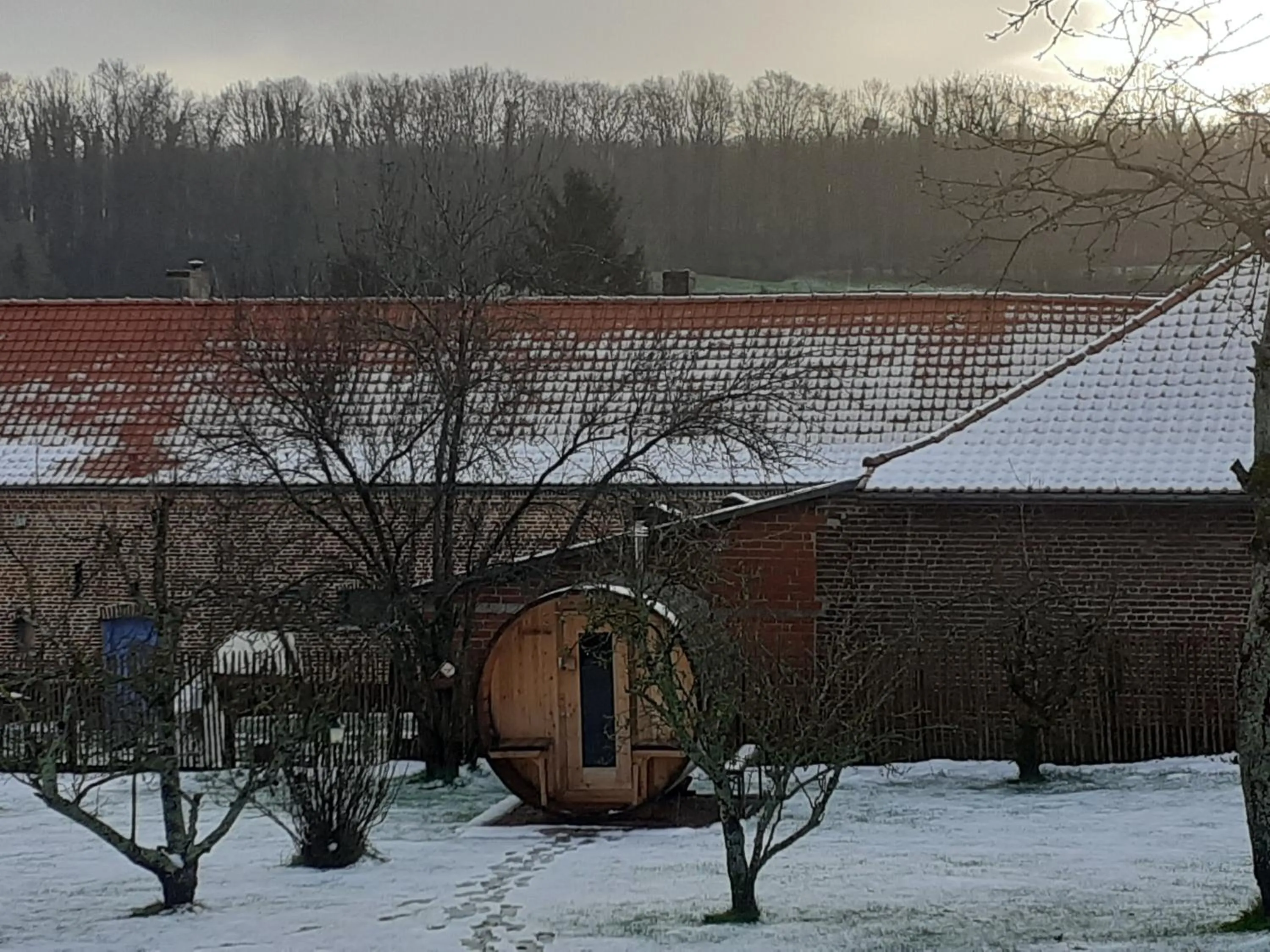 Winter in Le presbytère de Fressin