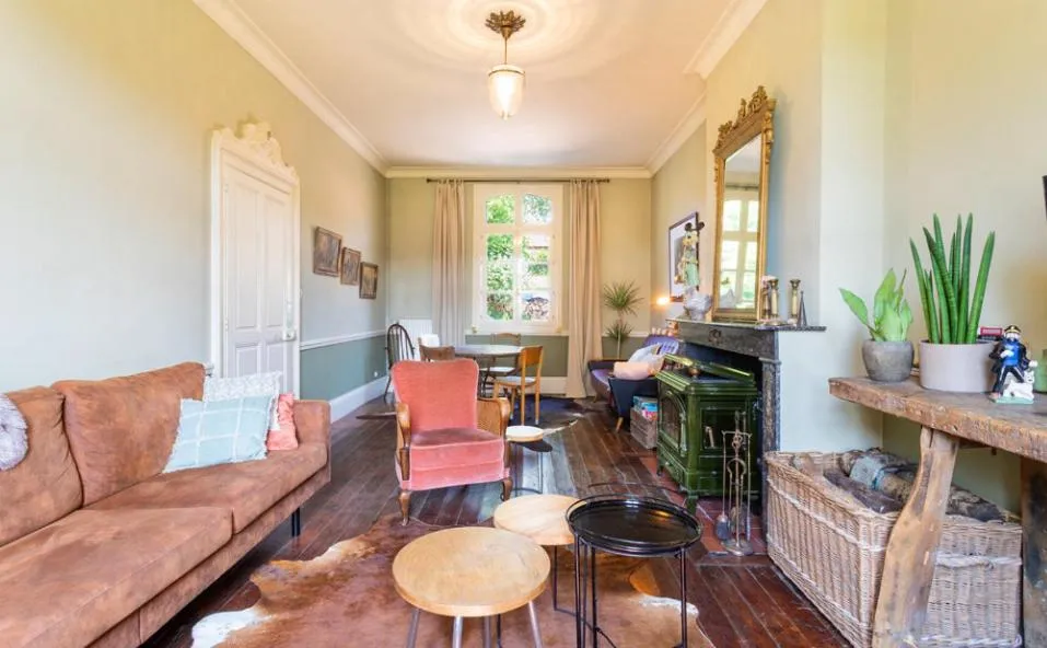 Living room in Le presbytère de Fressin