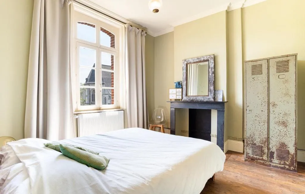 Bedroom, Bed in Le presbytère de Fressin