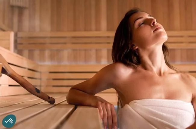 Sauna in Le presbytère de Fressin