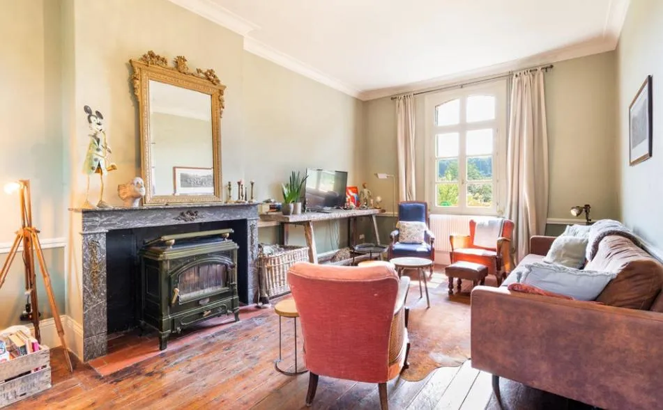 Living room in Le presbytère de Fressin