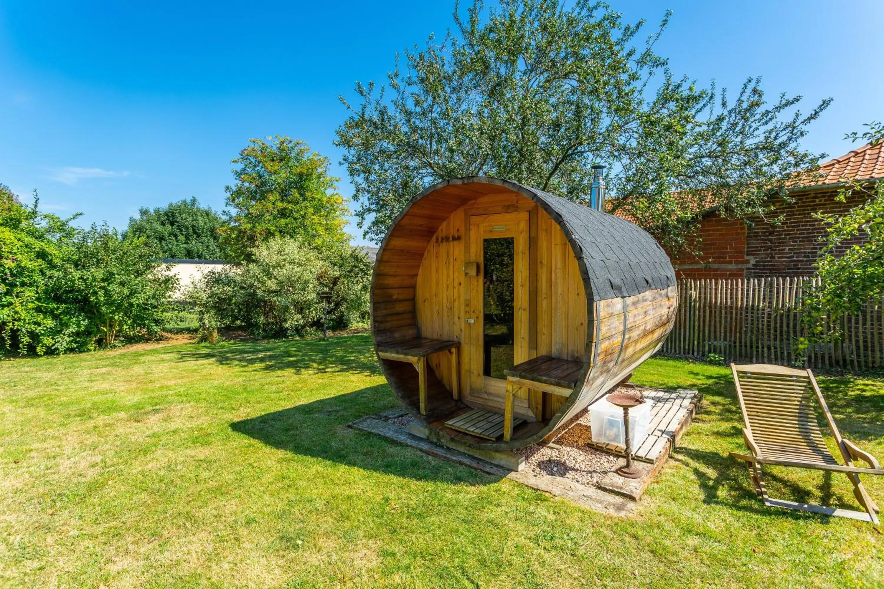 Garden in Le presbytère de Fressin