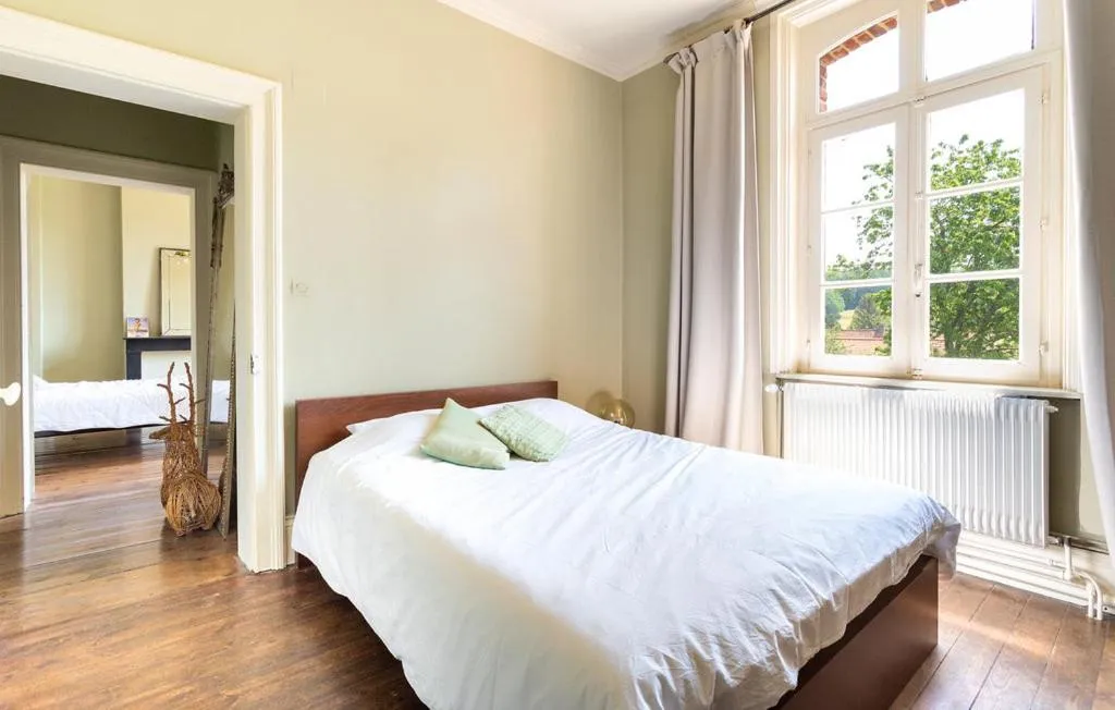 Bedroom, Bed in Le presbytère de Fressin