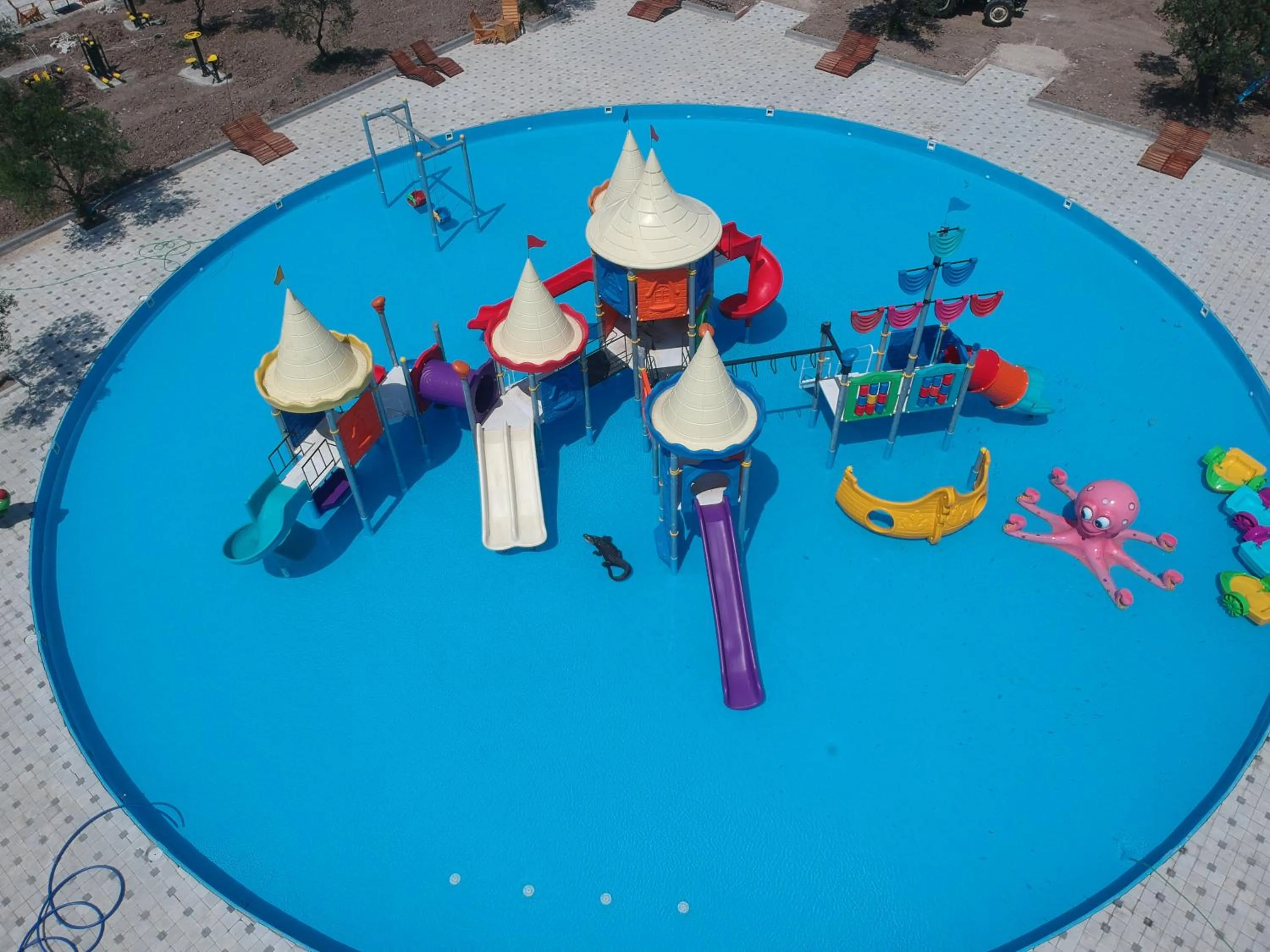 Children play ground in simlarda aquapark otel