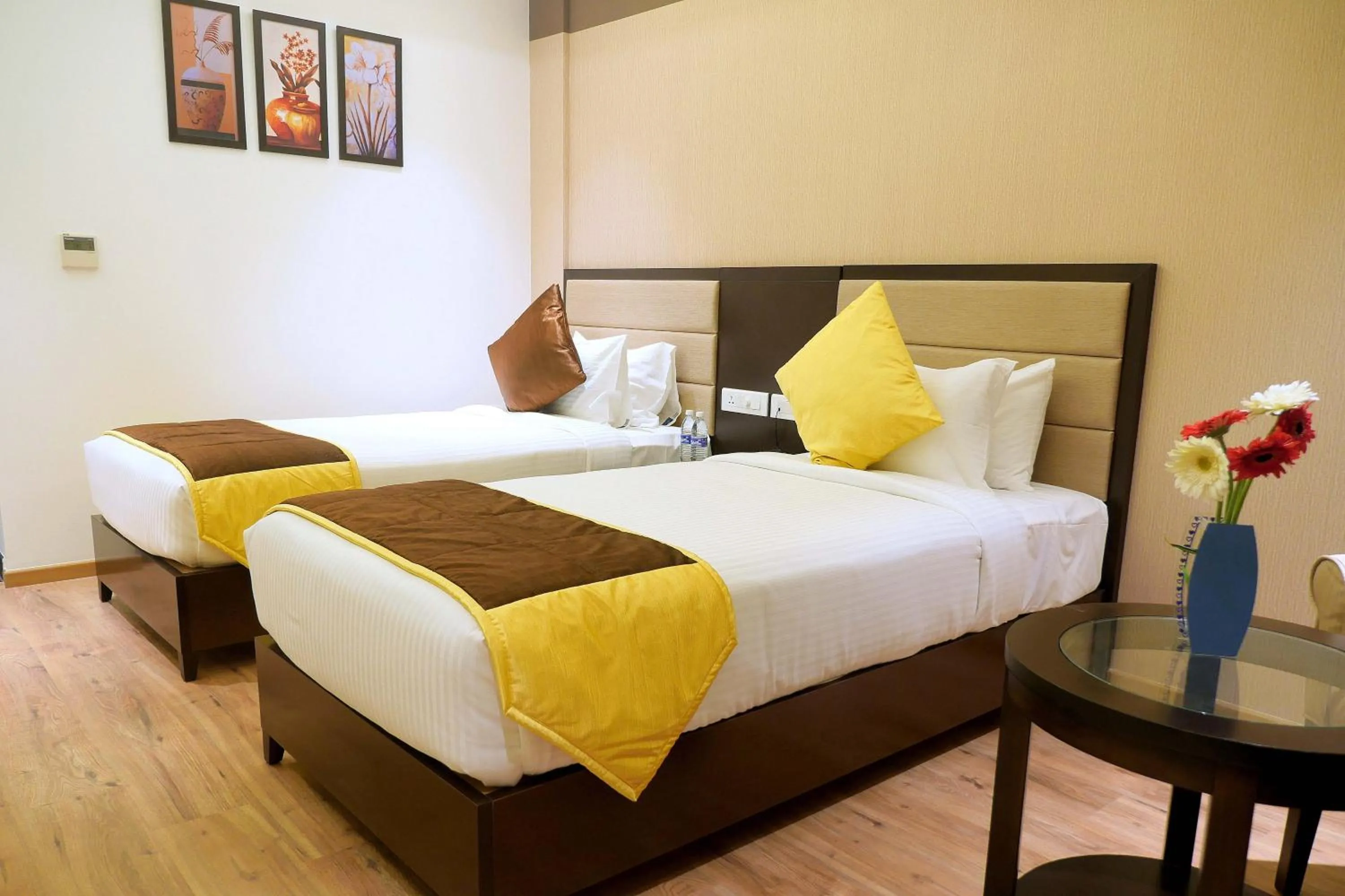 Bed in ASR Parklane, A Bergamont Hotel - Hosur