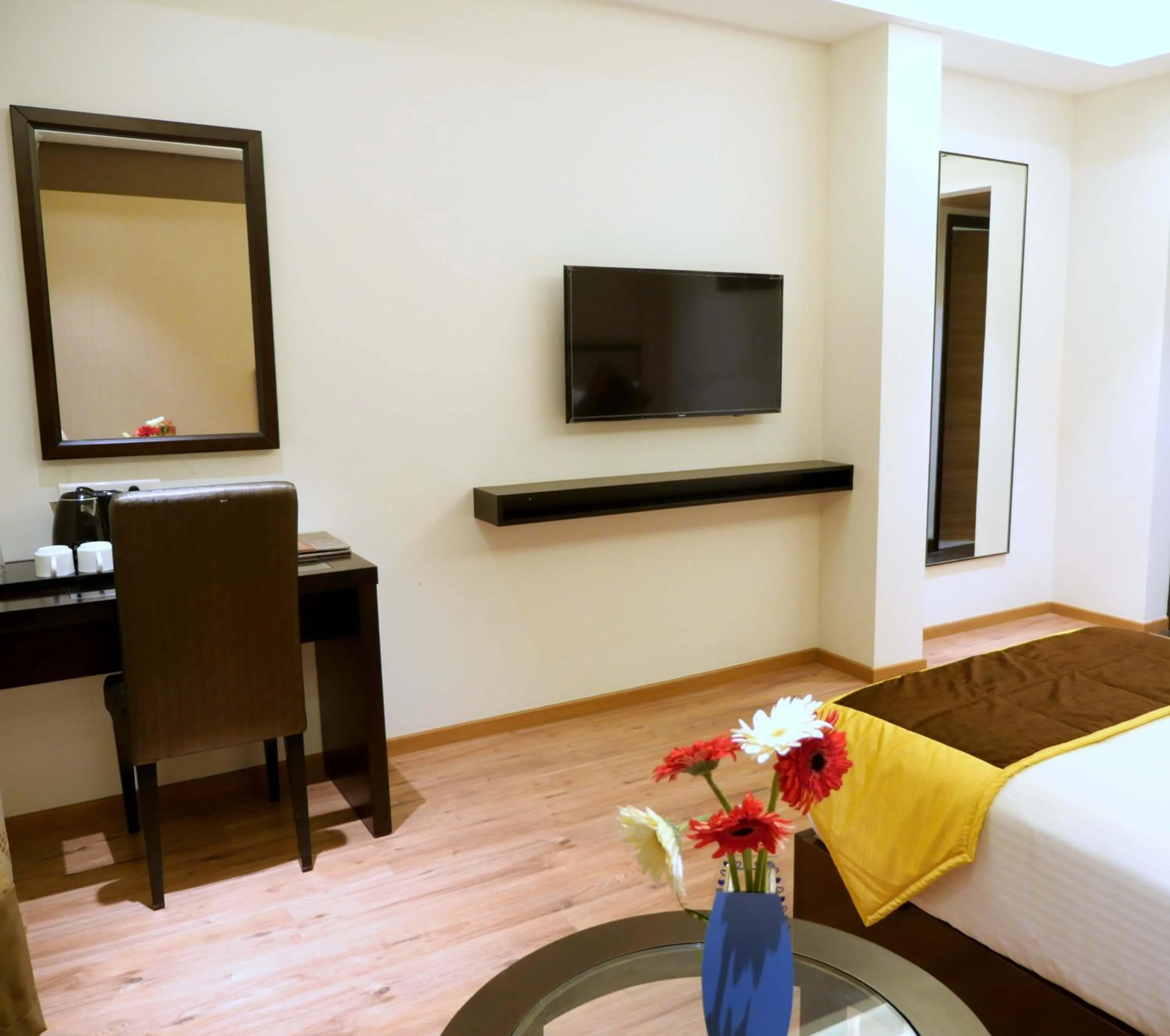 Bed in ASR Parklane, A Bergamont Hotel - Hosur