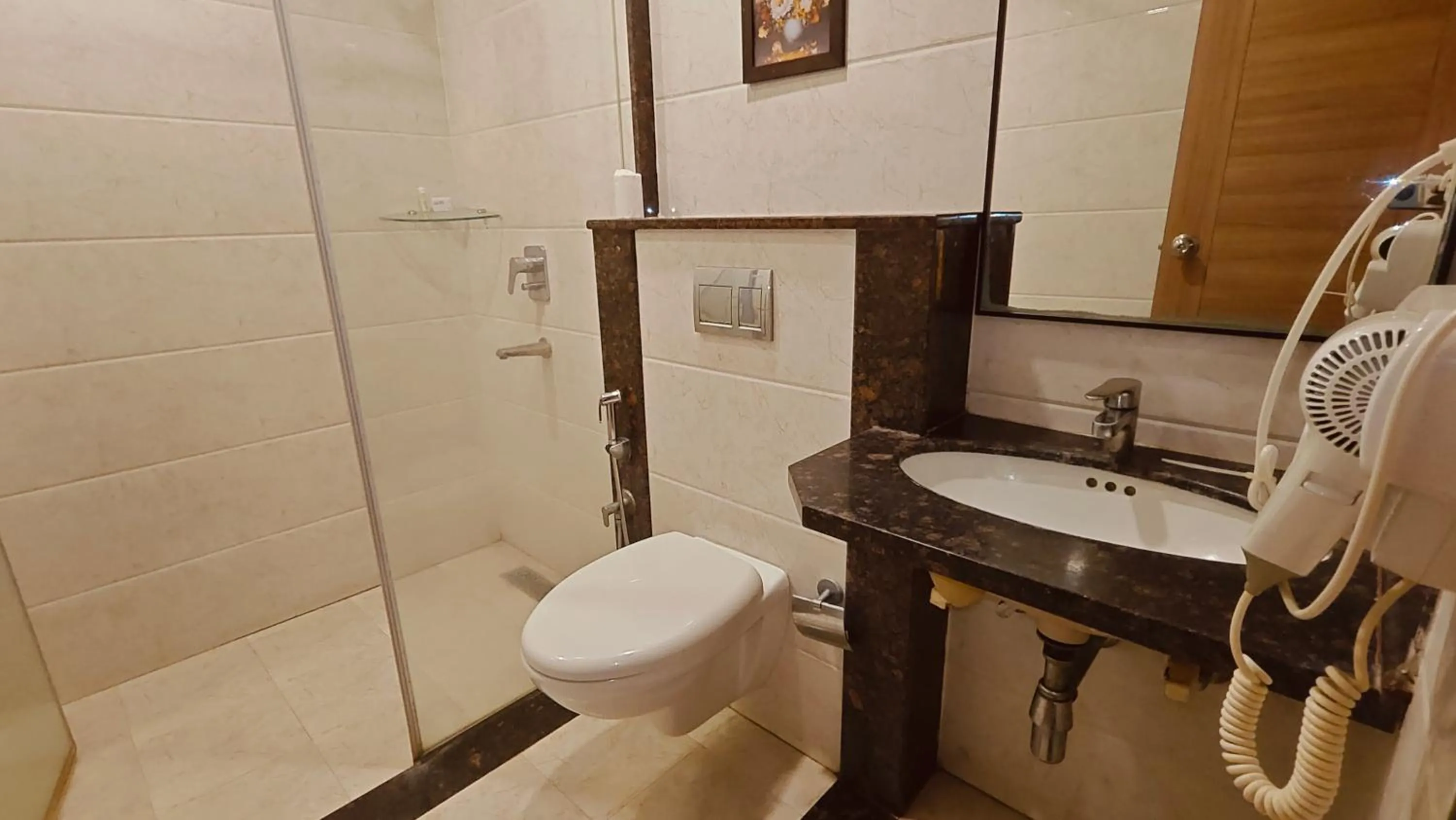 Toilet in ASR Parklane, A Bergamont Hotel - Hosur