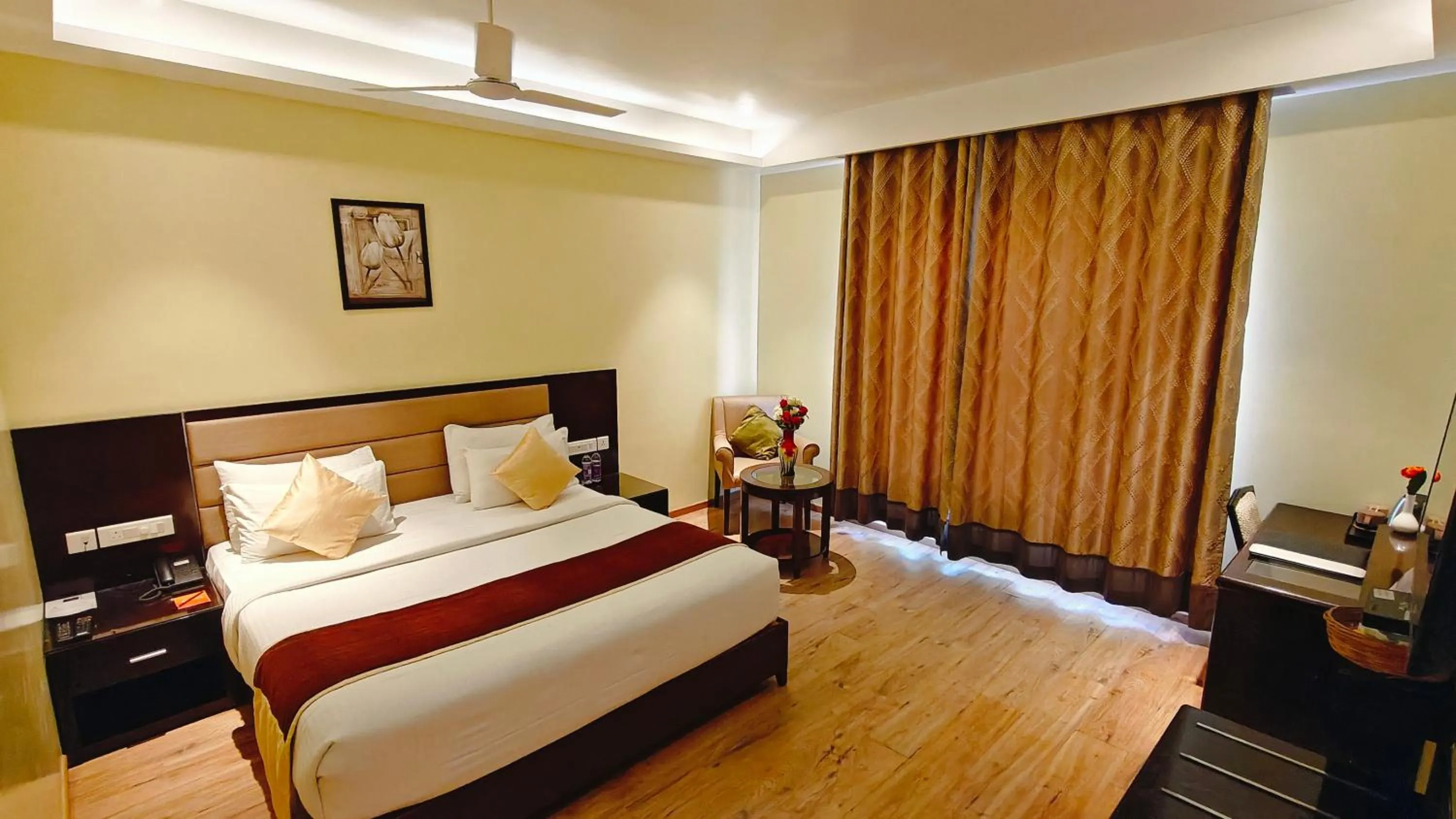 Bed in ASR Parklane, A Bergamont Hotel - Hosur