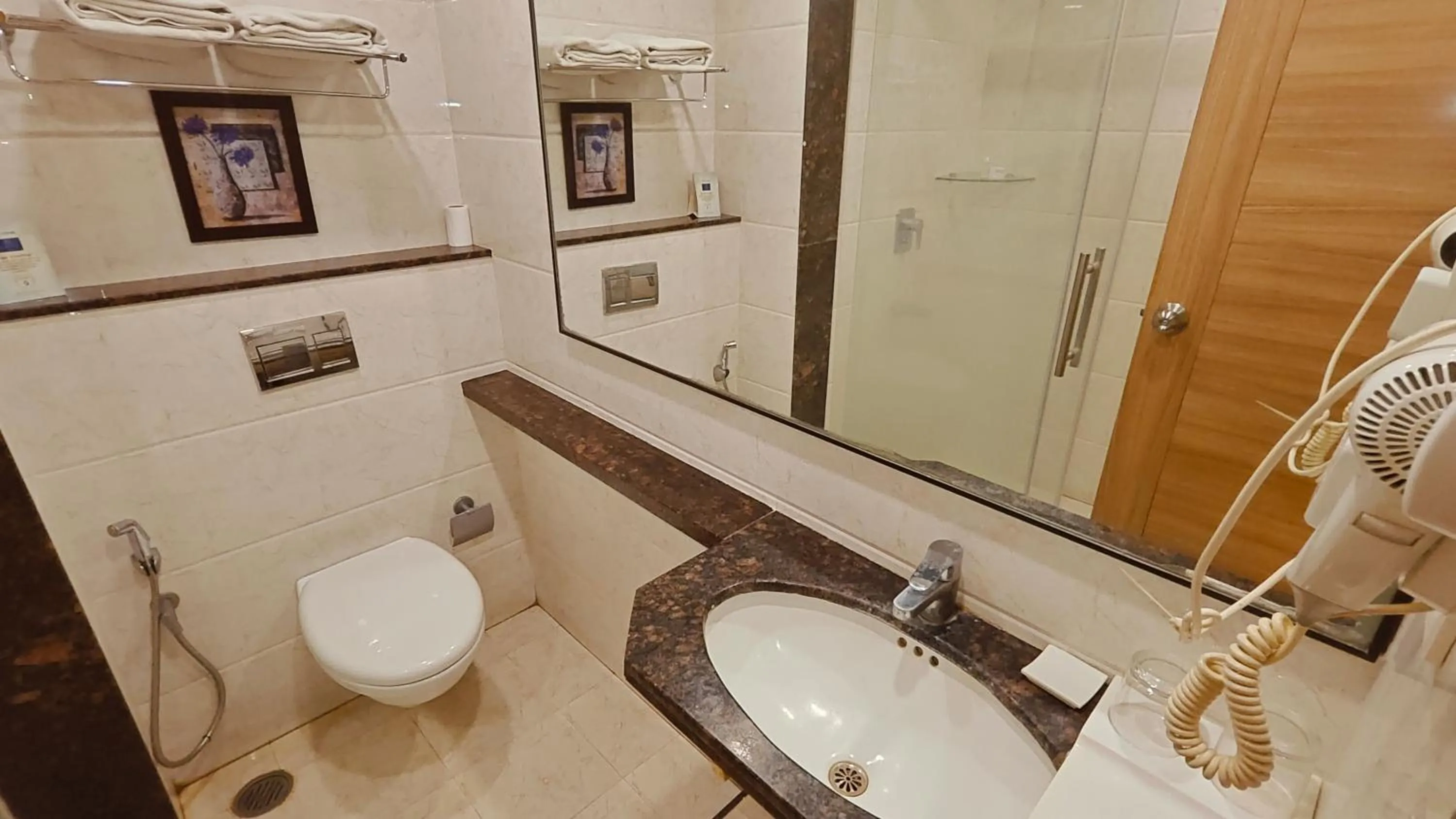 Toilet in ASR Parklane, A Bergamont Hotel - Hosur