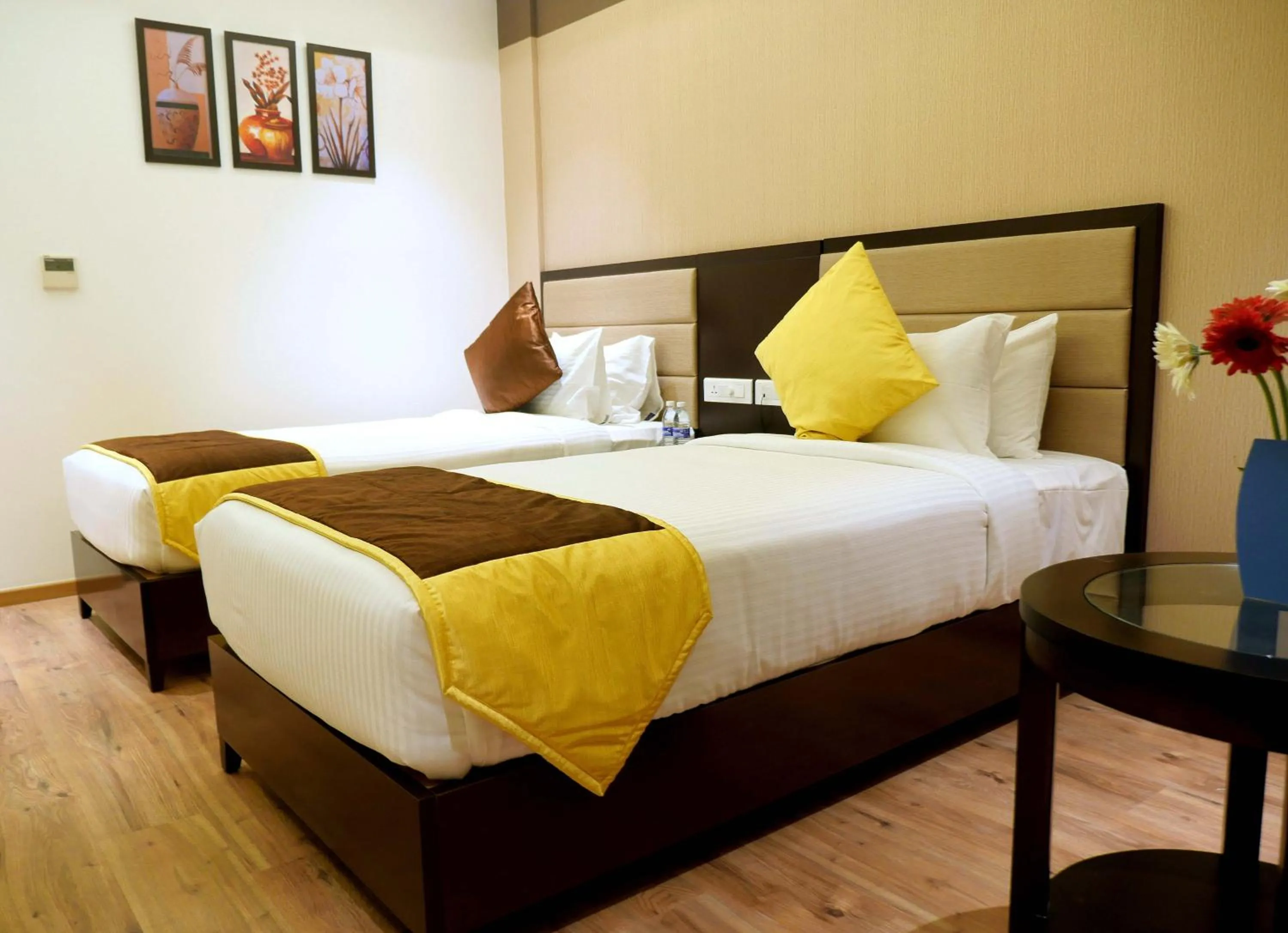 Bed in ASR Parklane, A Bergamont Hotel - Hosur