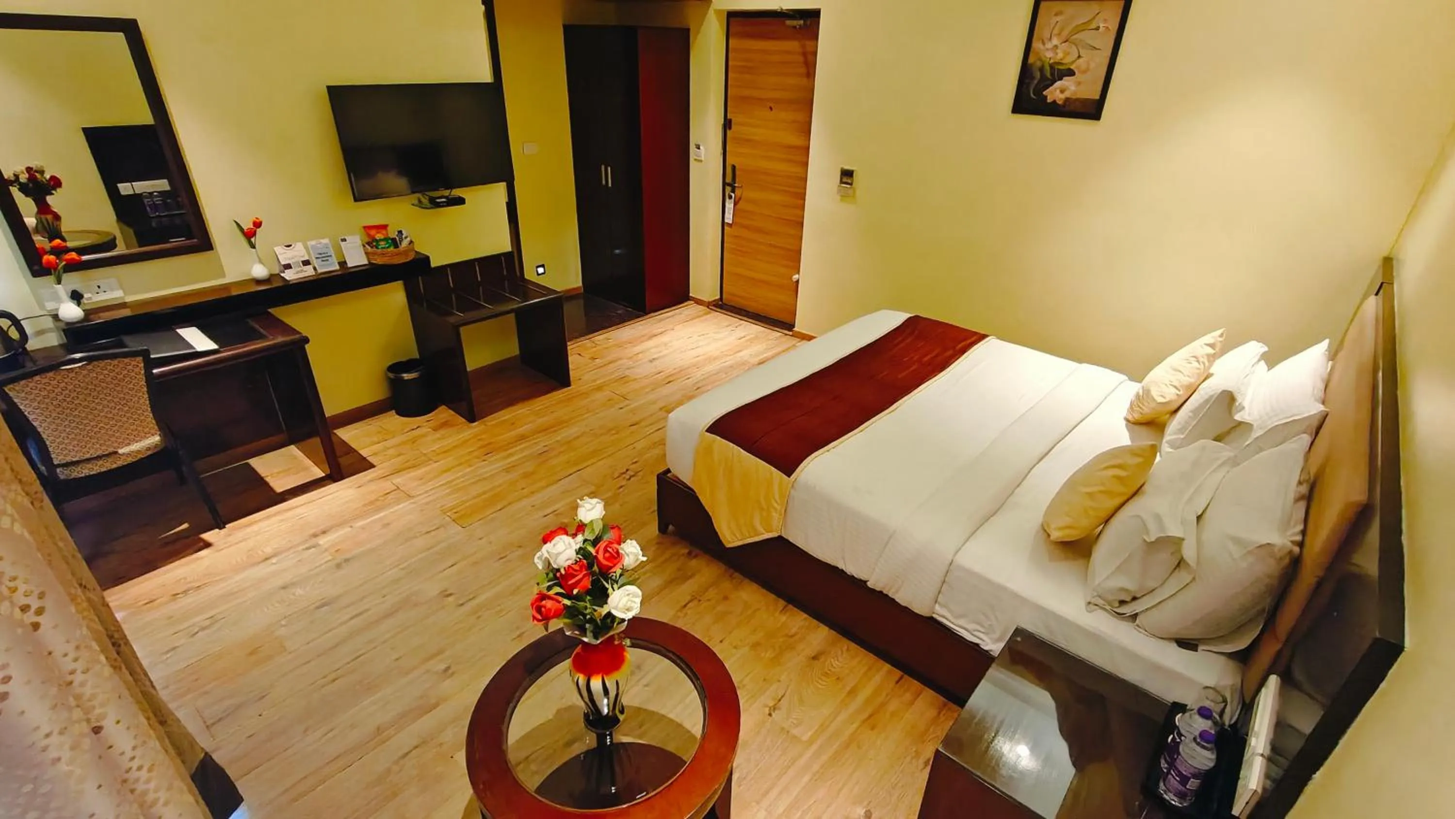 Bed in ASR Parklane, A Bergamont Hotel - Hosur