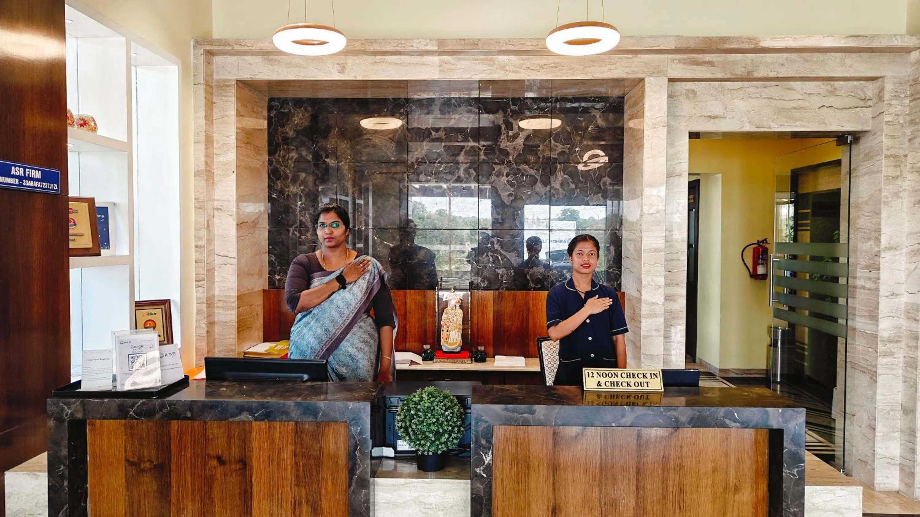 Staff in ASR Parklane, A Bergamont Hotel - Hosur
