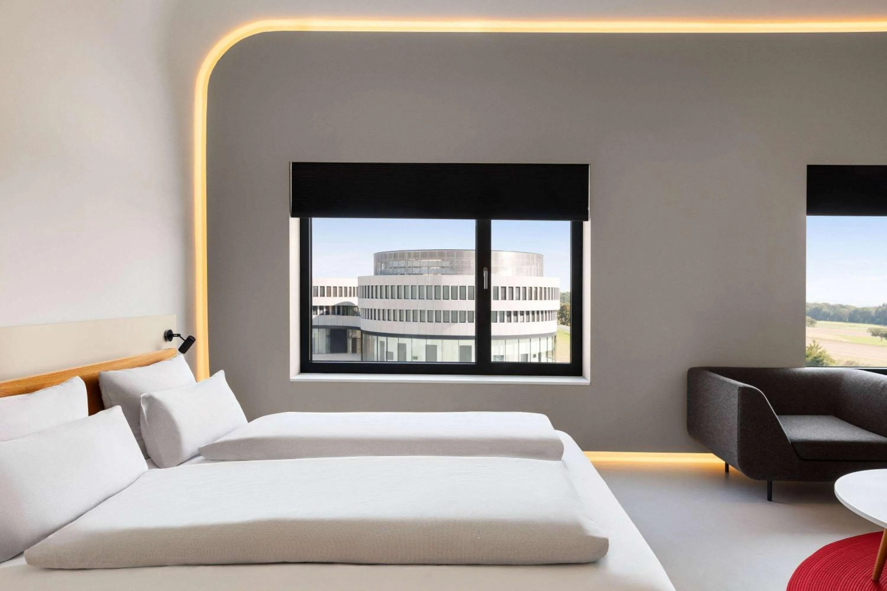 Bed in Vienna House by Wyndham Ernst Leitz Wetzlar
