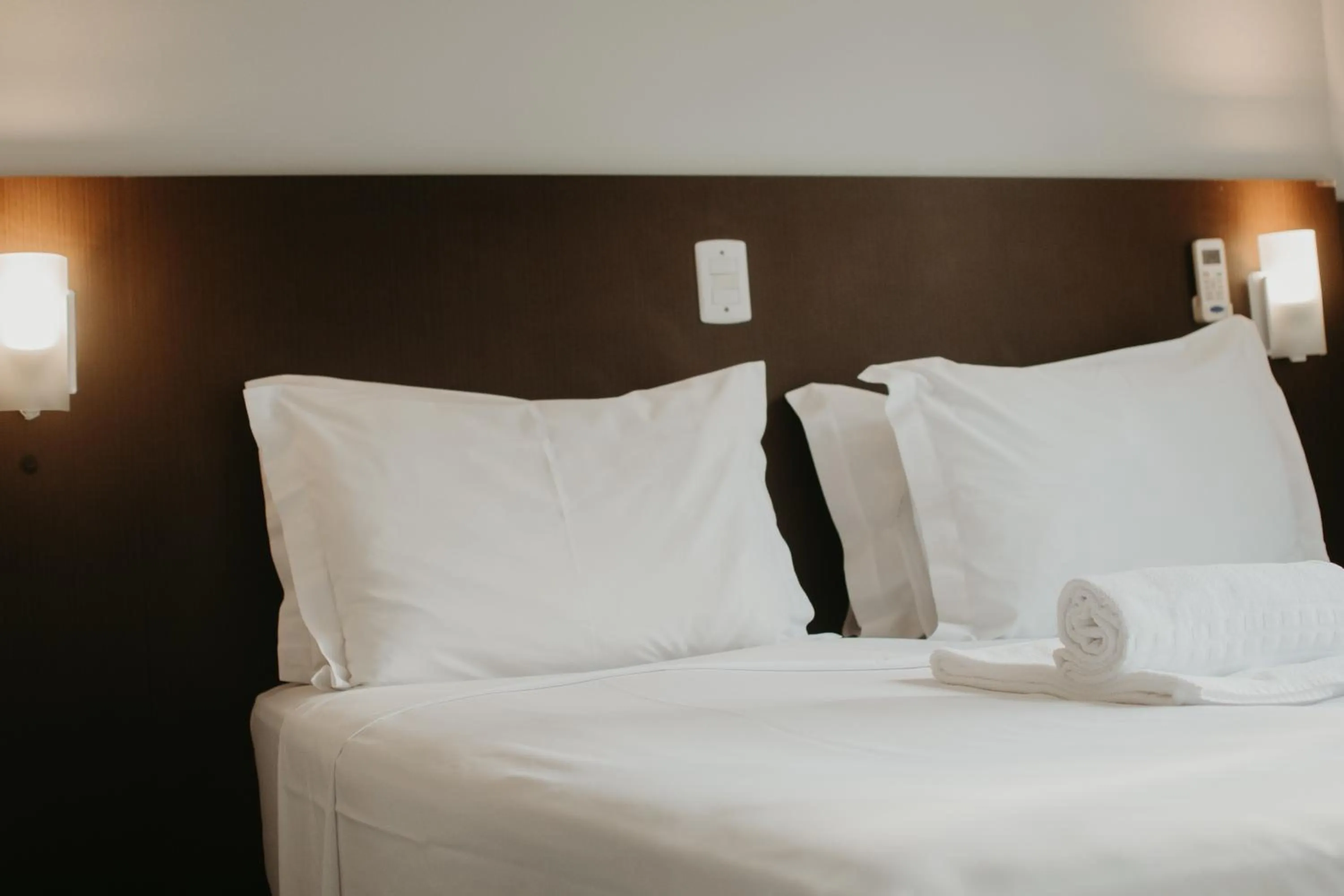 Bed in Hotel Colina São Francisco