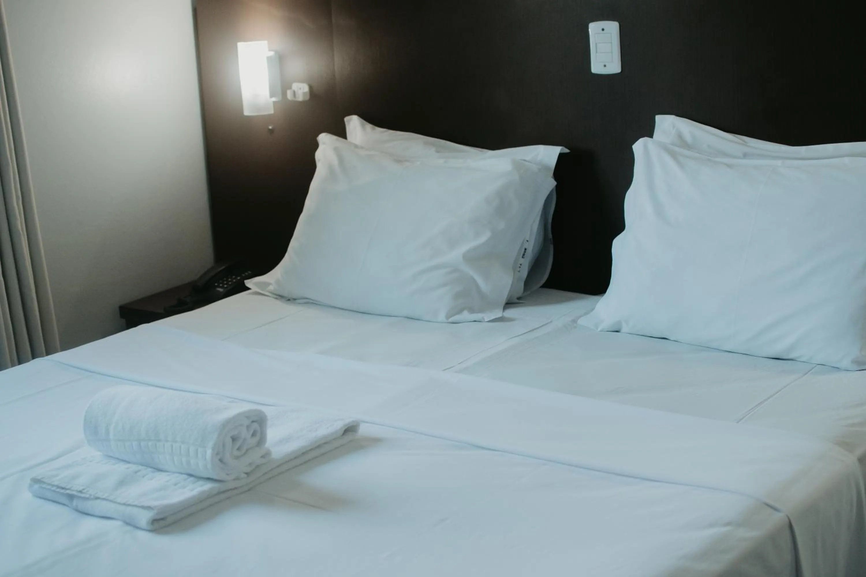 Bed in Hotel Colina São Francisco