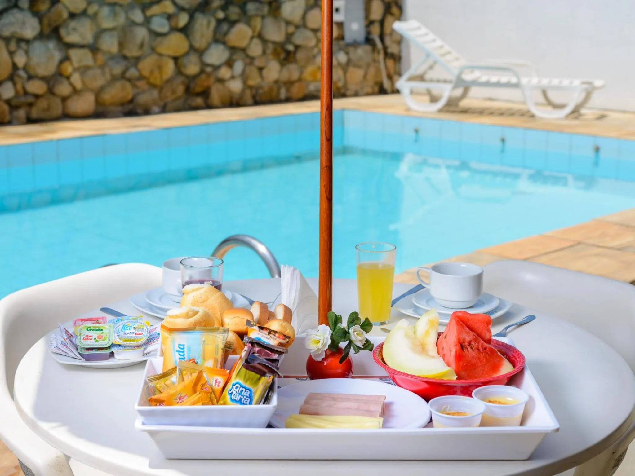 Breakfast in Pousada Morada da Prainha