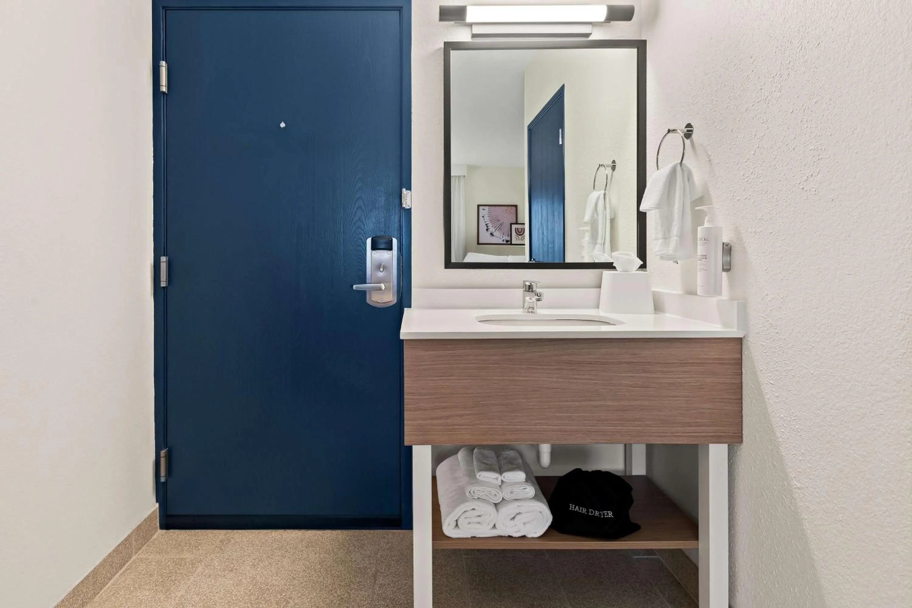 Bathroom in Super 8 by Wyndham Wichita East