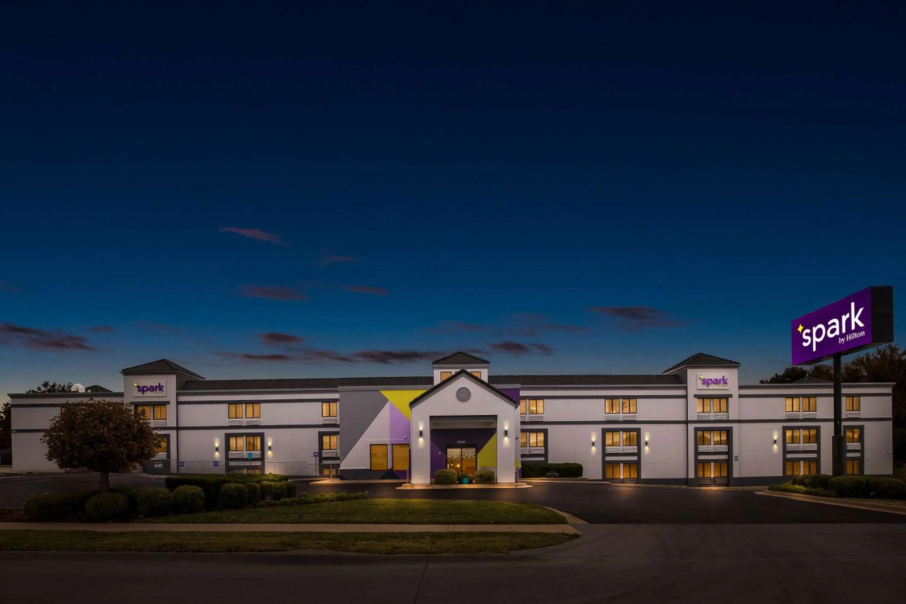 Property building in Spark by Hilton Wichita East