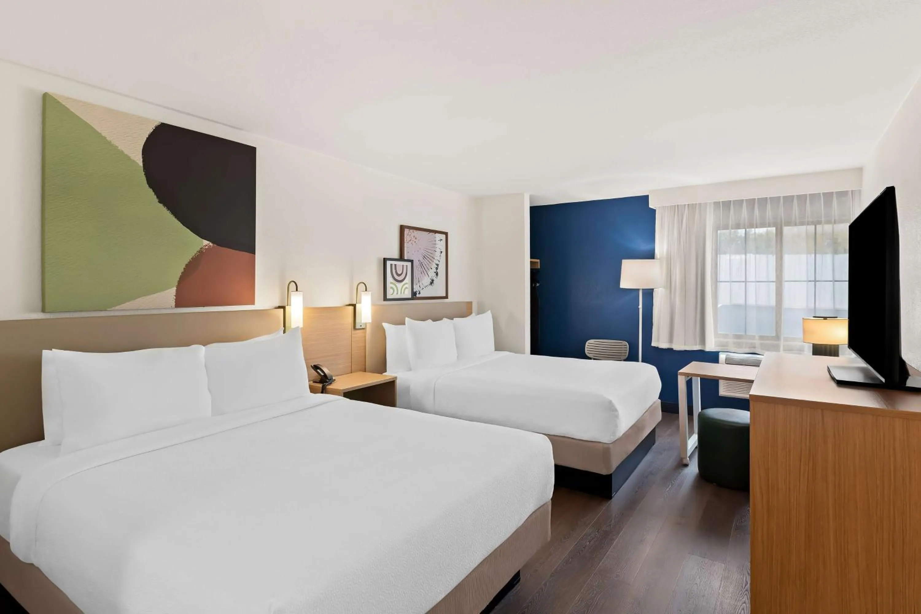 Bed in Super 8 by Wyndham Wichita East