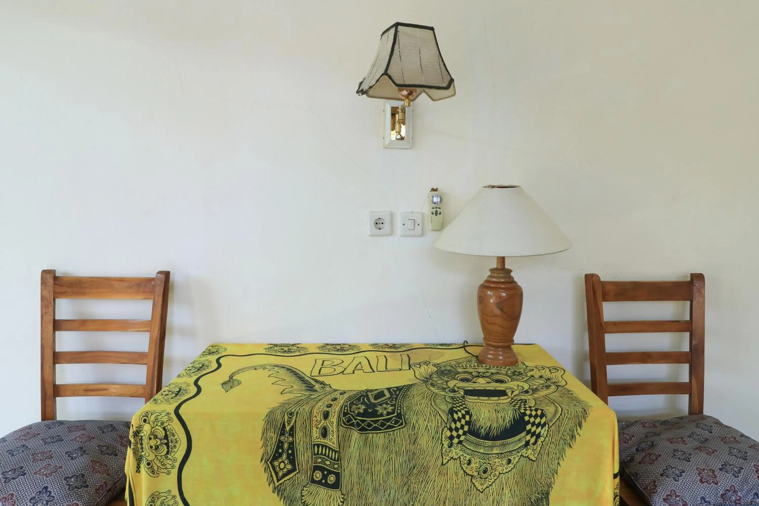 Seating area in Rahayu House Ubud