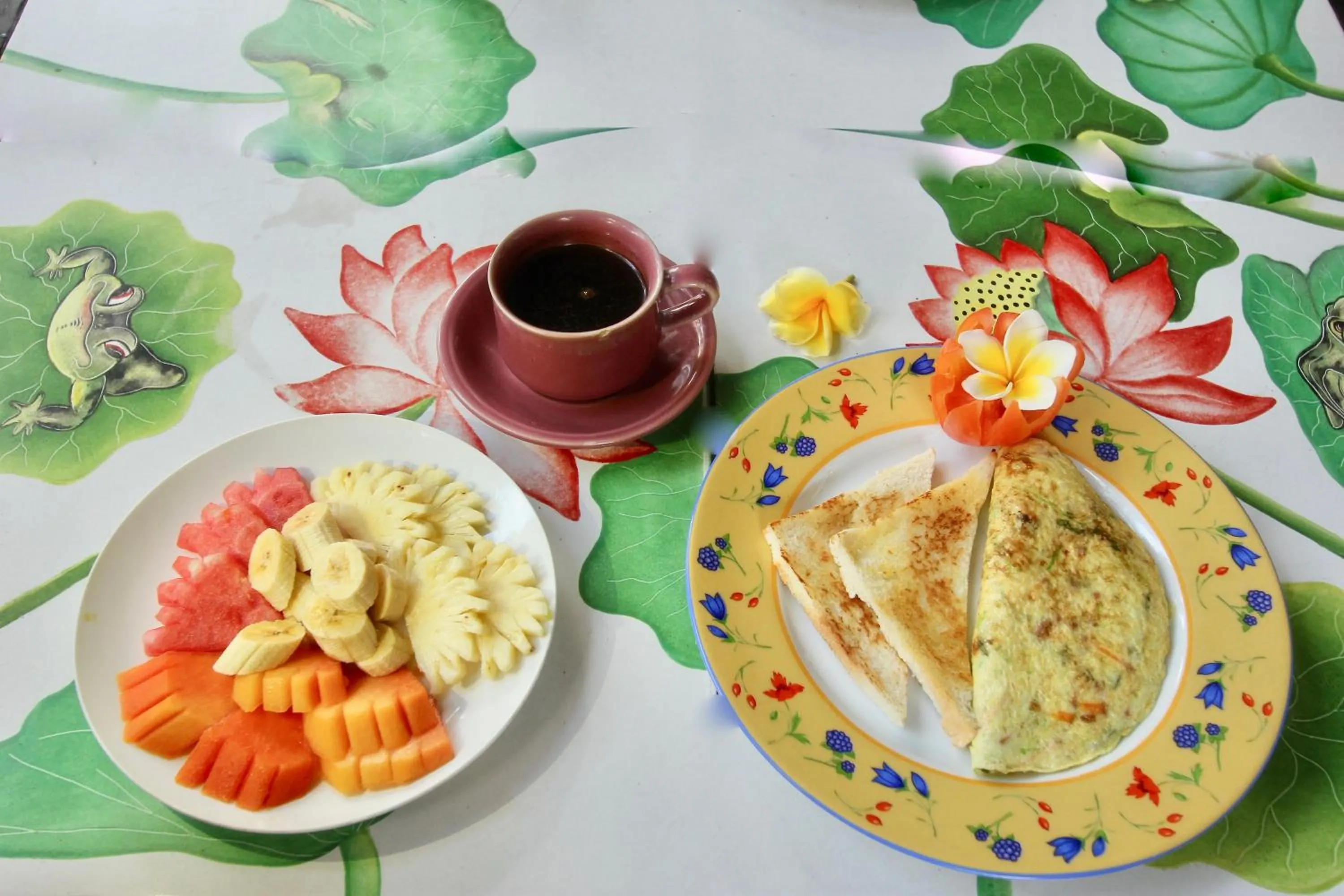 Breakfast in Rahayu House Ubud
