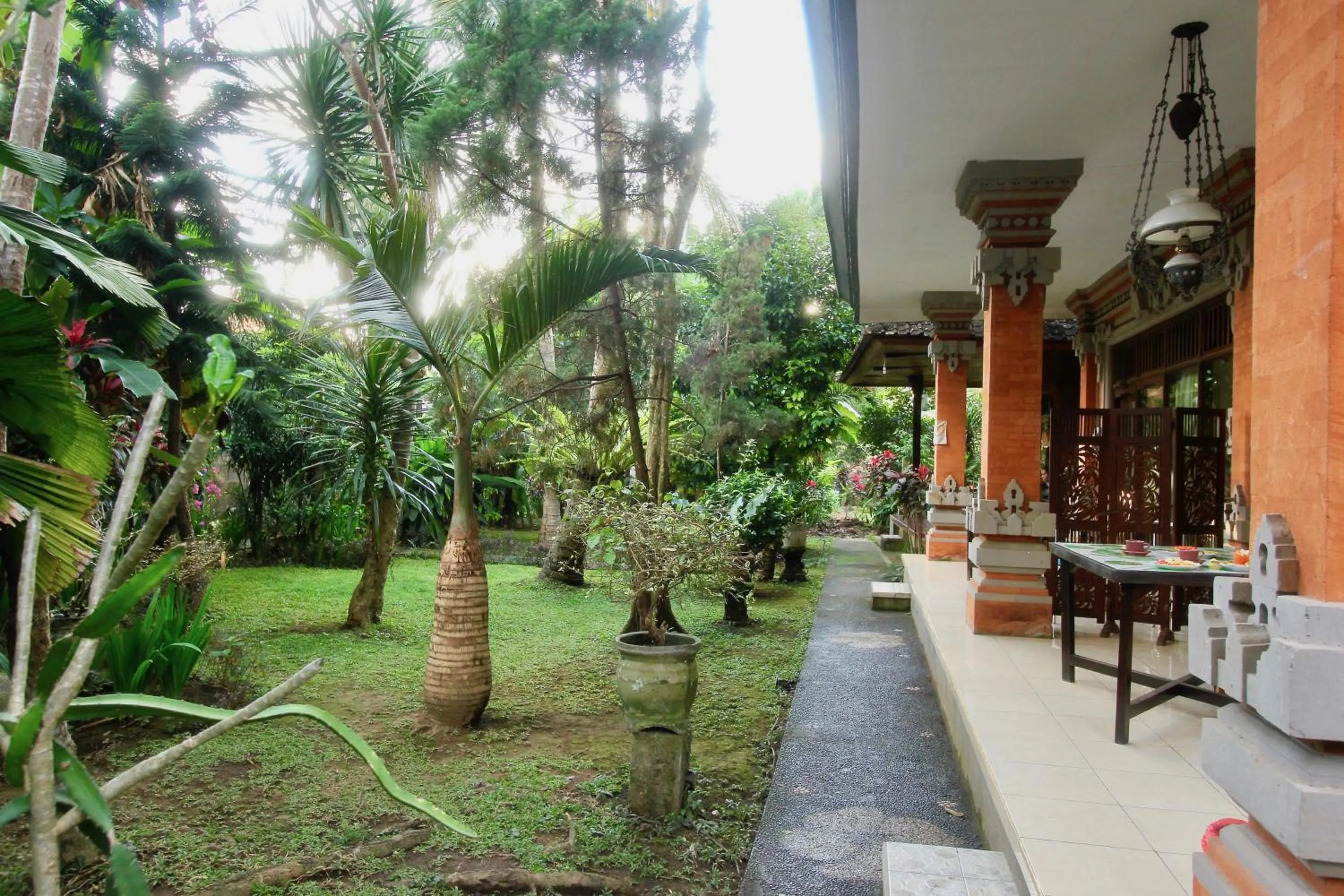 Garden in Rahayu House Ubud