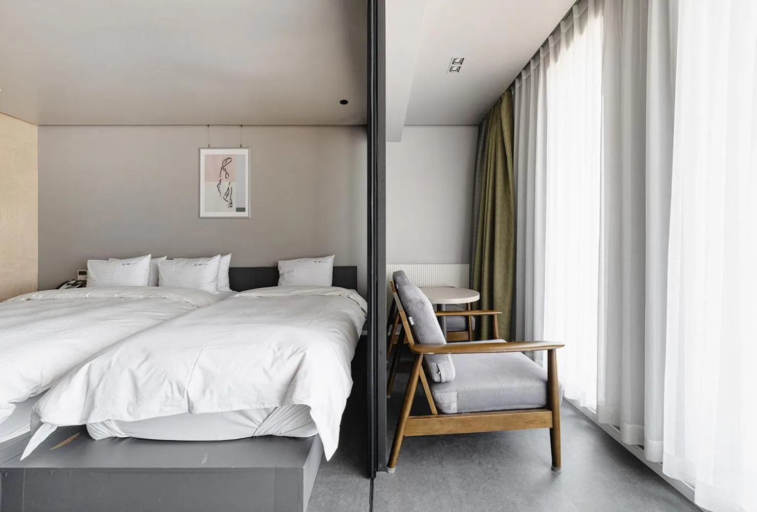 Bed in Daynice hotel