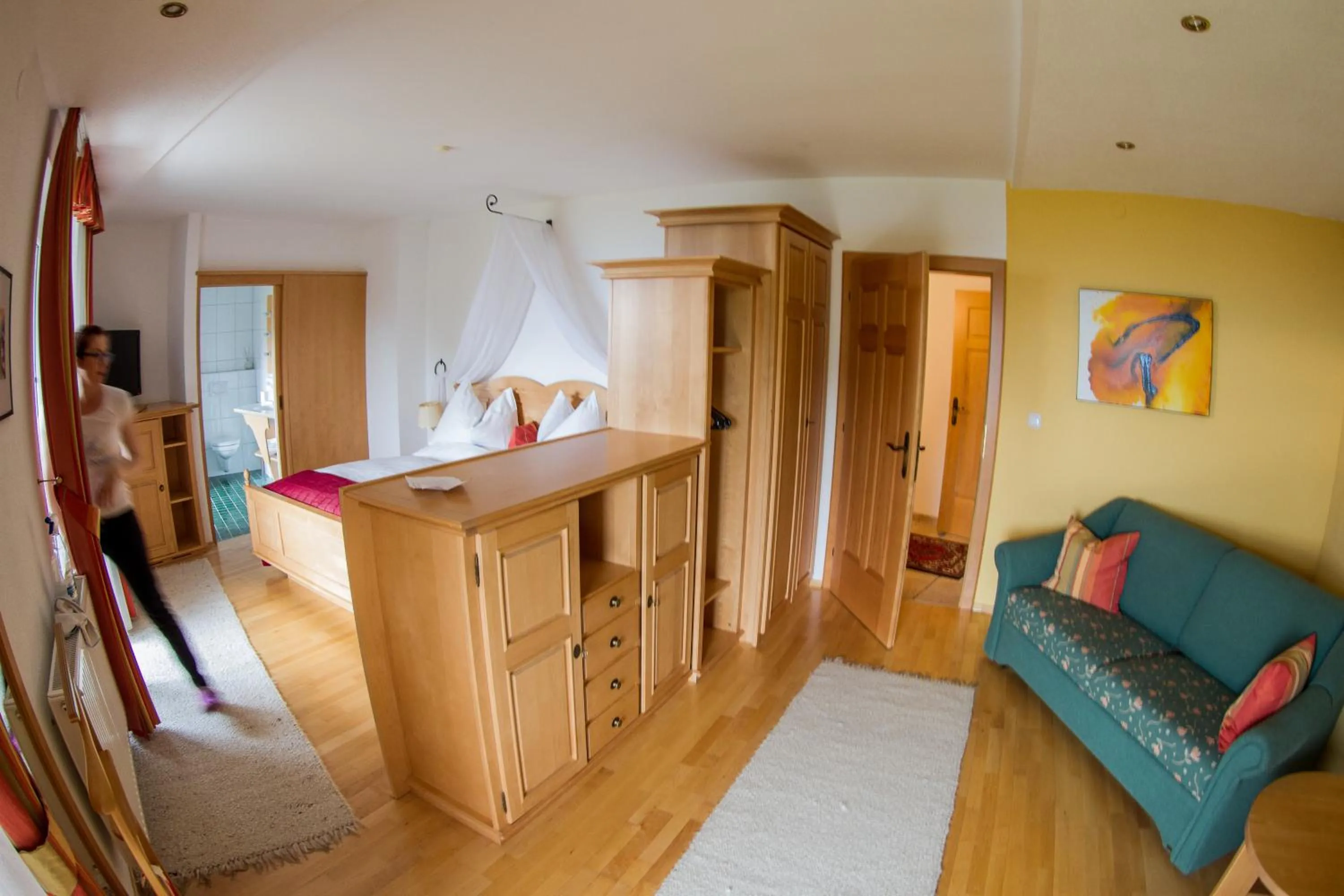 Photo of the whole room, Bed in Panoramahotel Steirerland