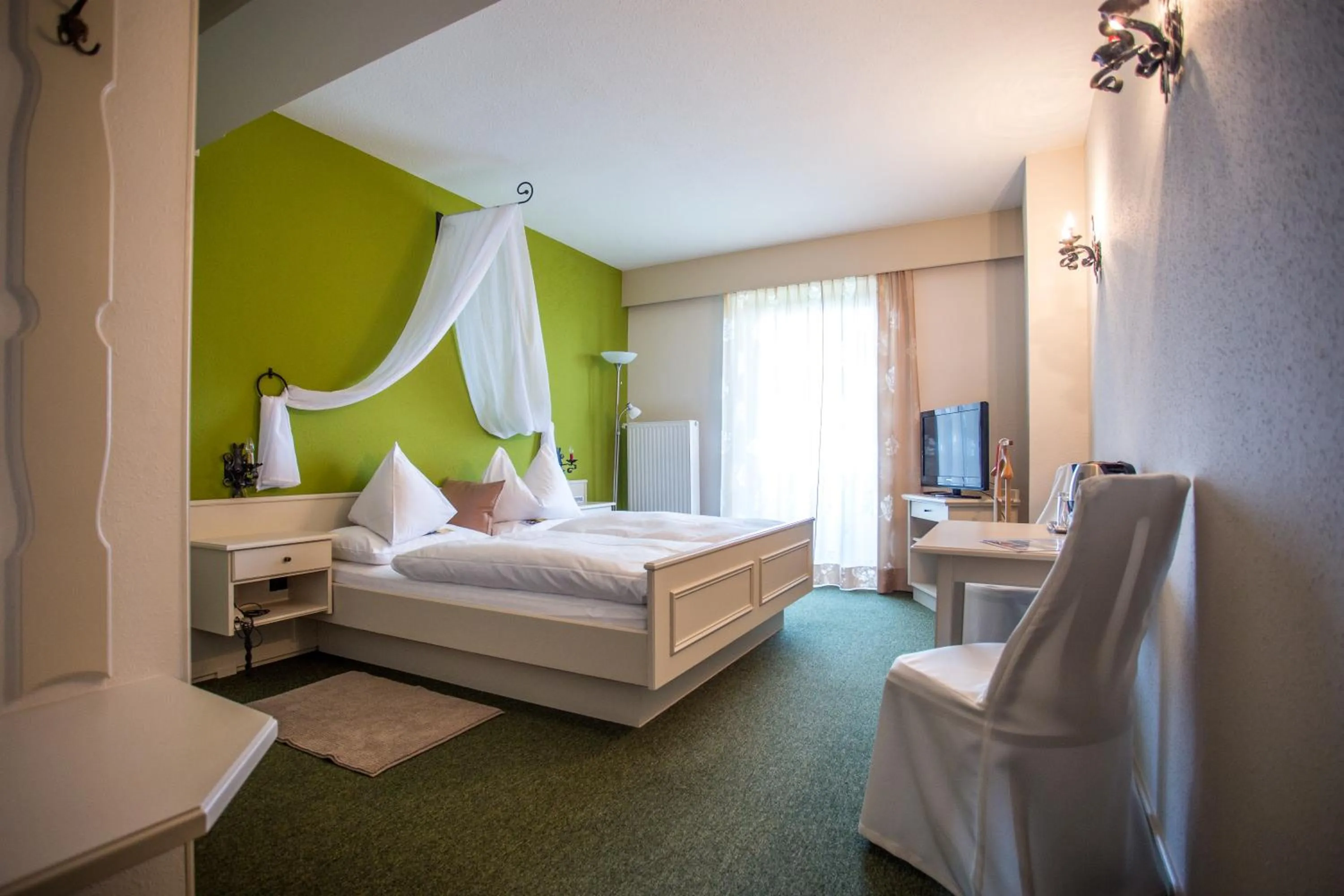 Photo of the whole room, Bed in Panoramahotel Steirerland