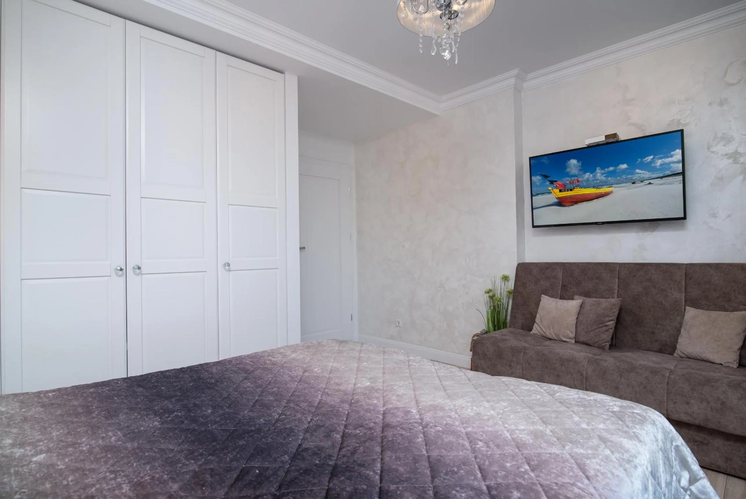 Bedroom, Bed in Apartamenty Relax