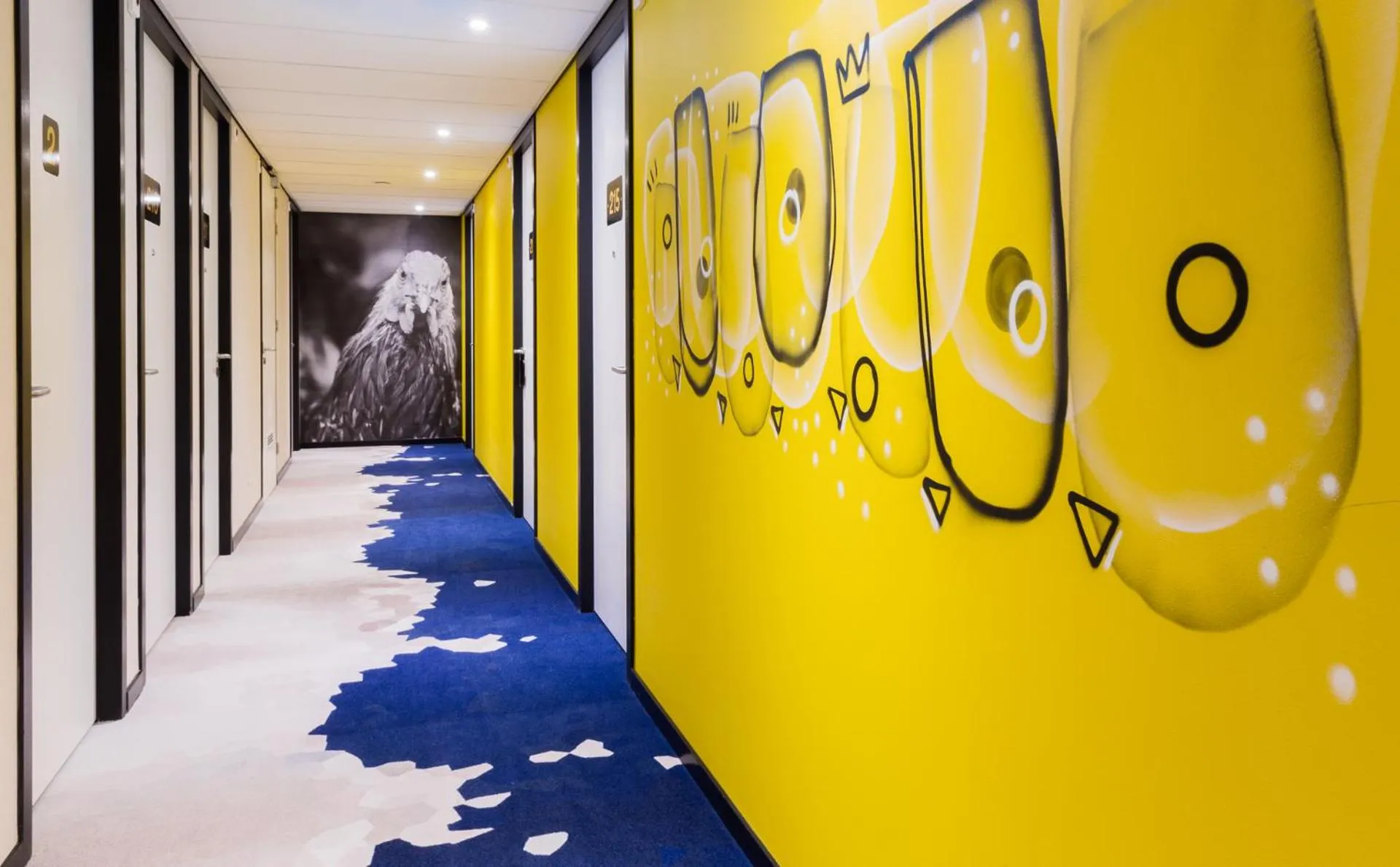 Decorative detail in Holiday Inn - the niu, Dairy Haarlem