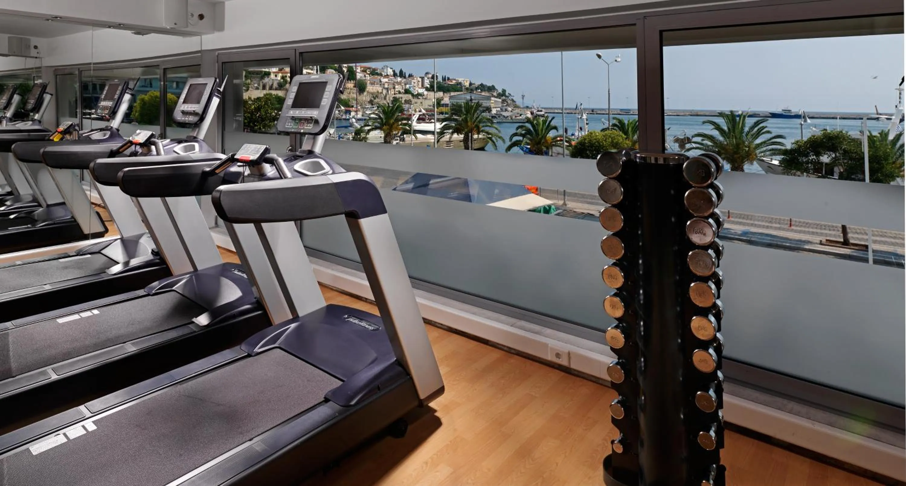 Fitness centre/facilities in Airotel Galaxy