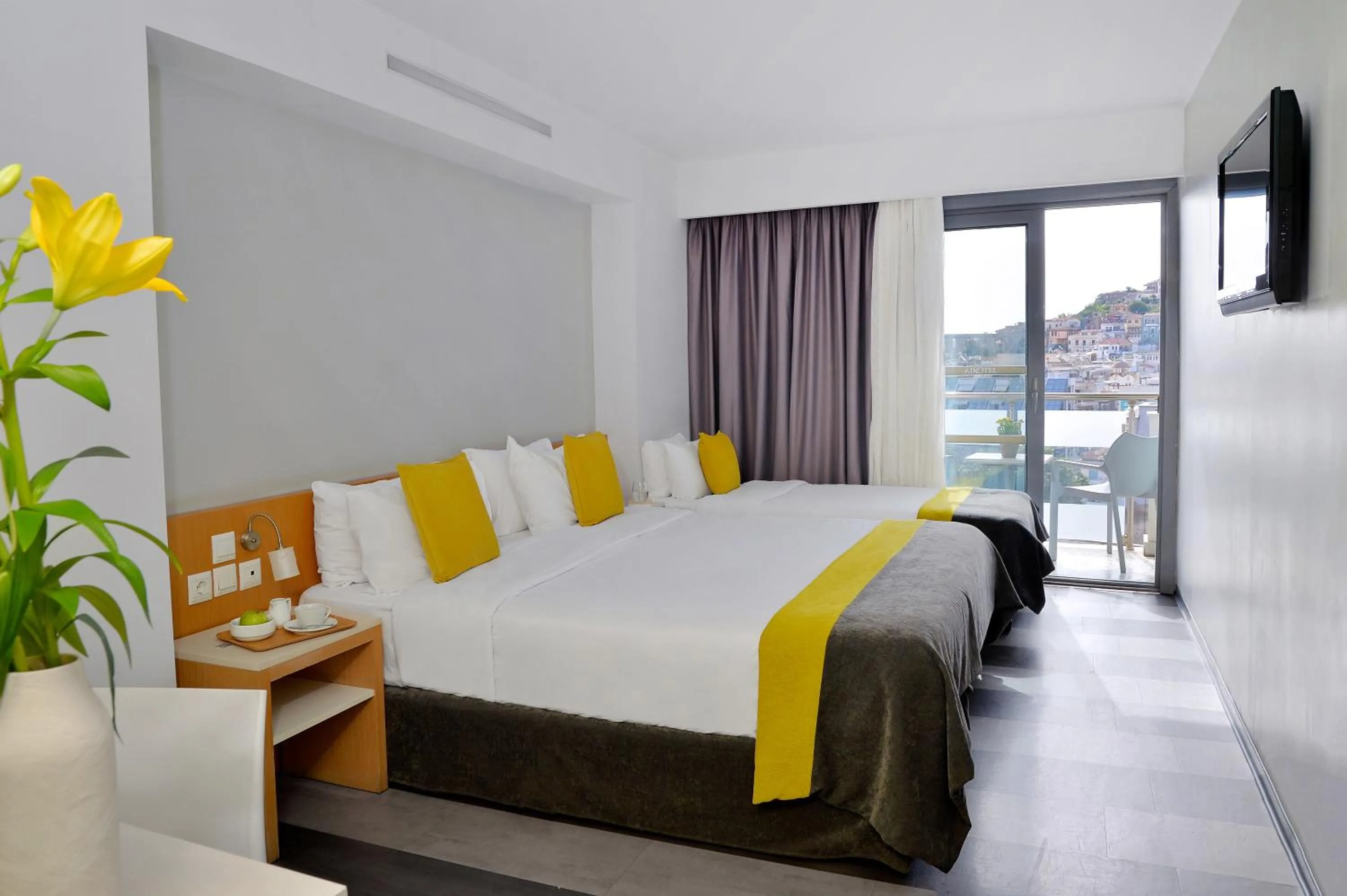 Bed in Airotel Galaxy