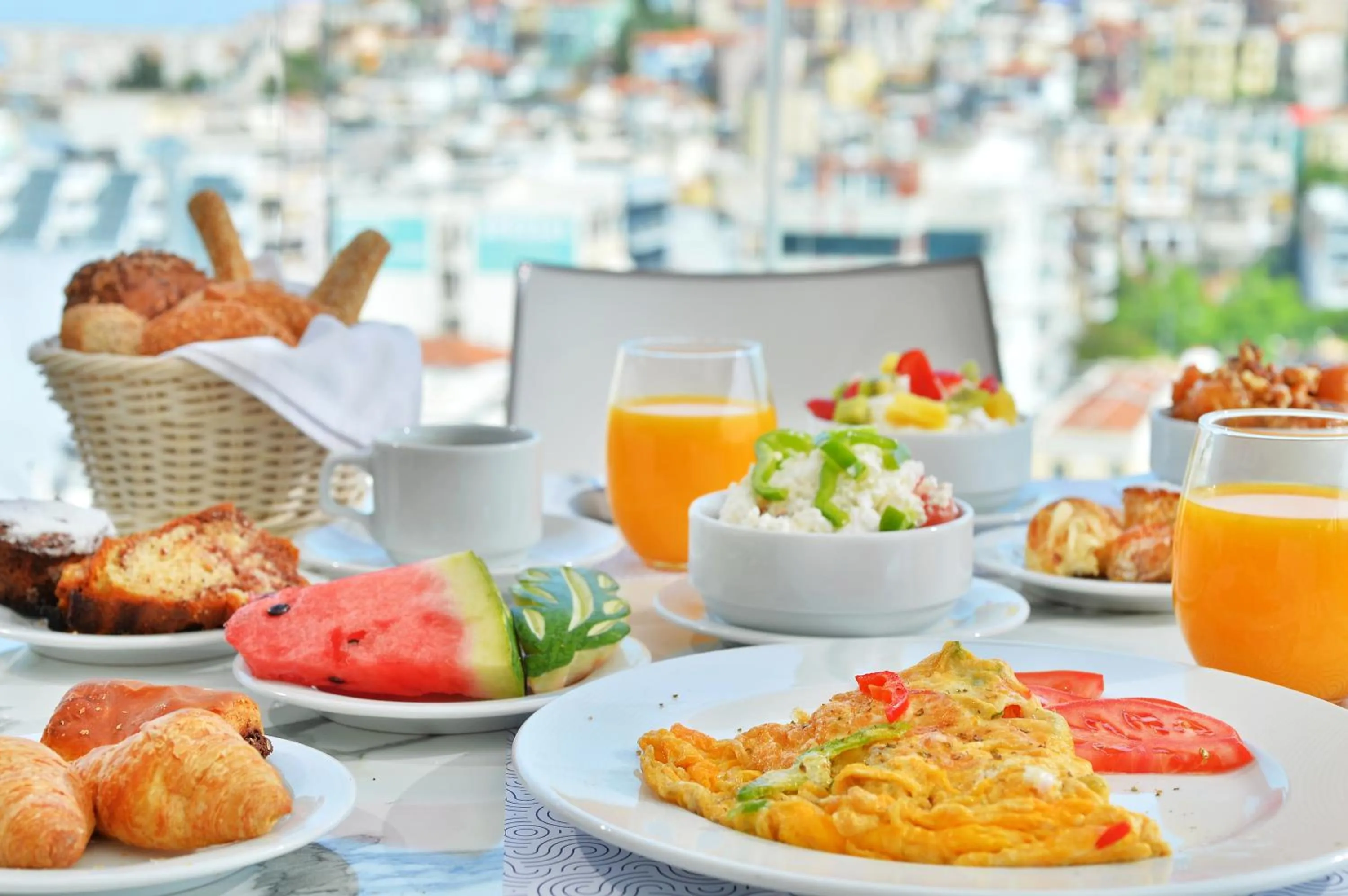 Food in Airotel Galaxy