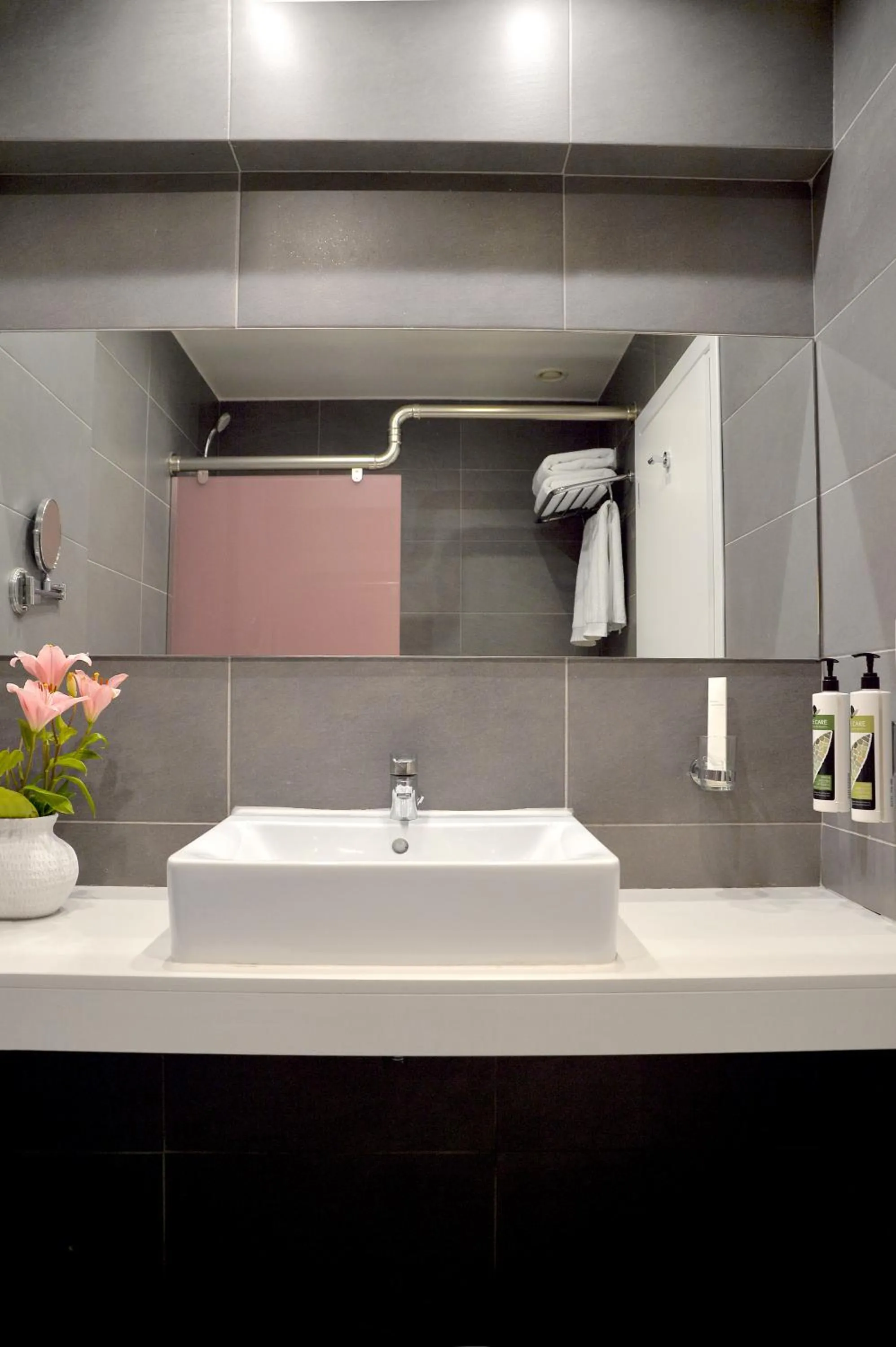 Bathroom in Airotel Galaxy