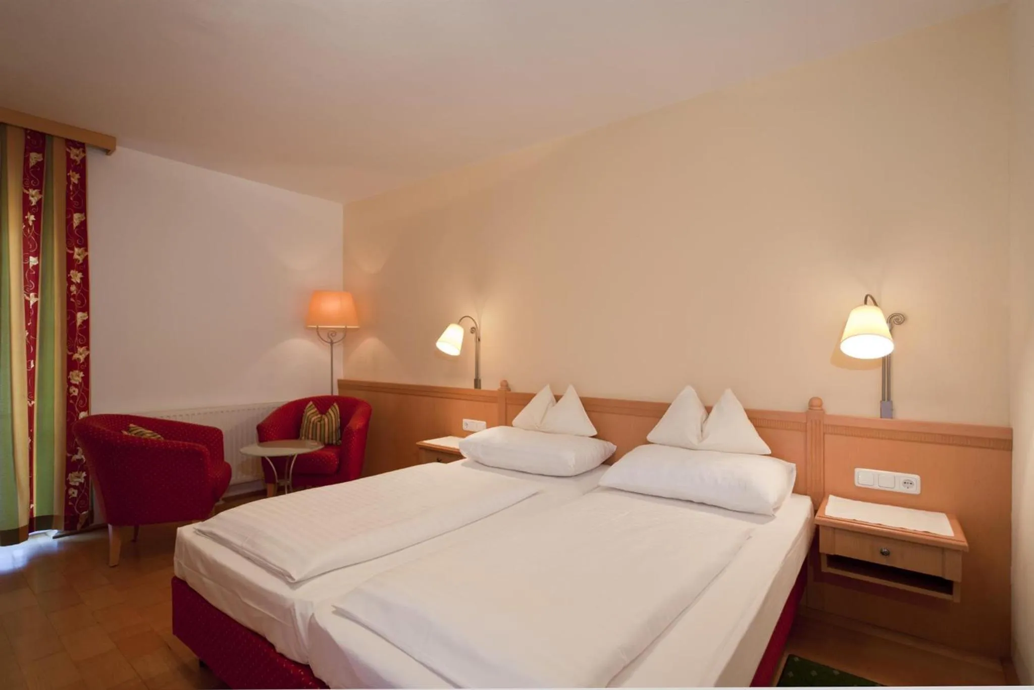 Bed in Relax- & Wanderhotel Poppengut