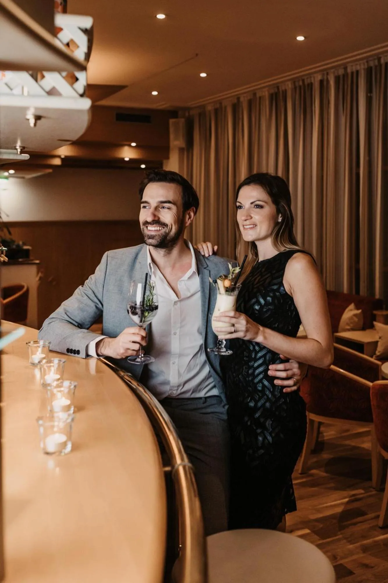 Lounge or bar in Relax- & Wanderhotel Poppengut