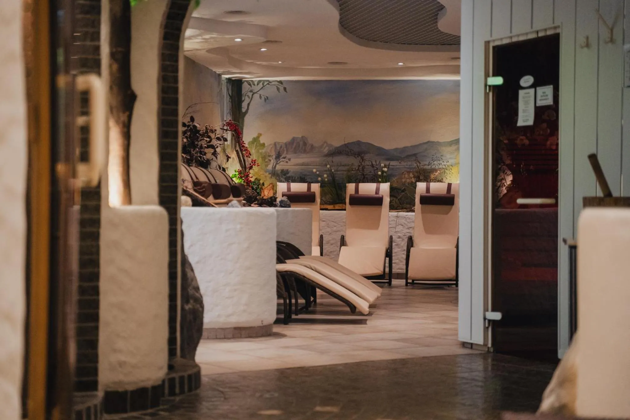 Sauna in Relax- & Wanderhotel Poppengut