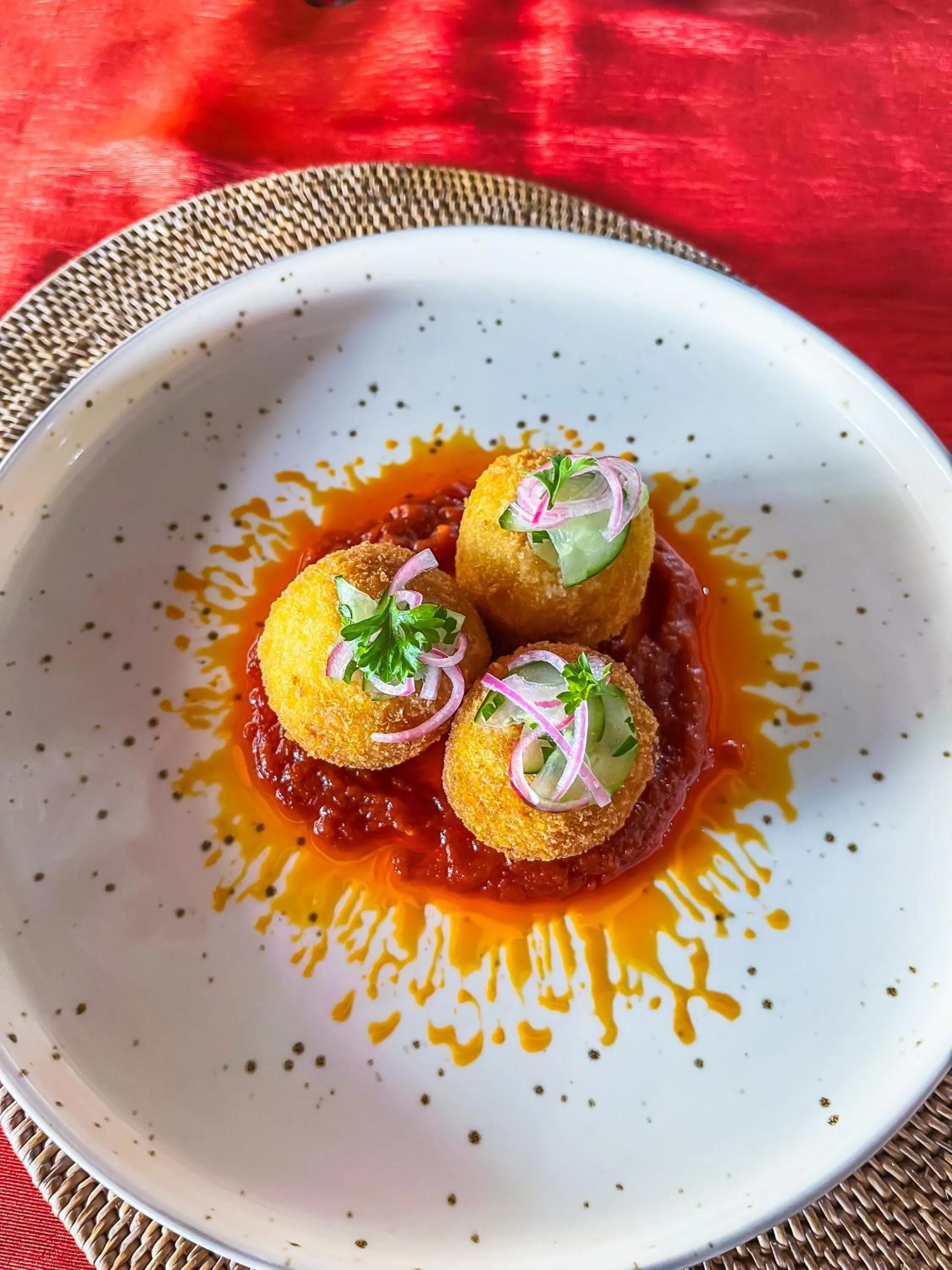 Food and drinks in Amed Cafe & Hotel Kebun Wayan